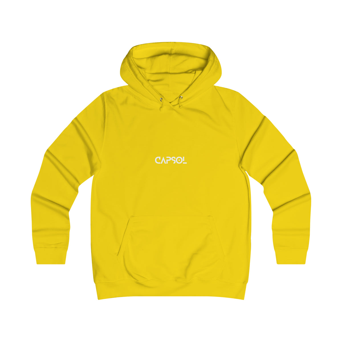 CapSol (front) - white text - Hoodie