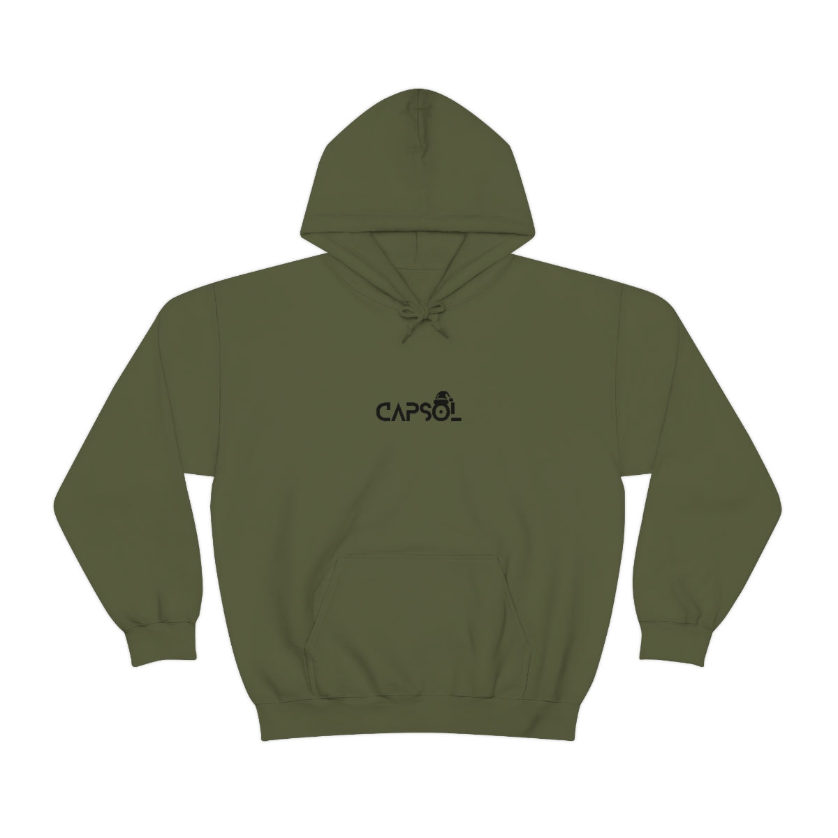 CapSol (front) - black text - XMAS - Unisex Heavy Blend™ Hooded Sweatshirt