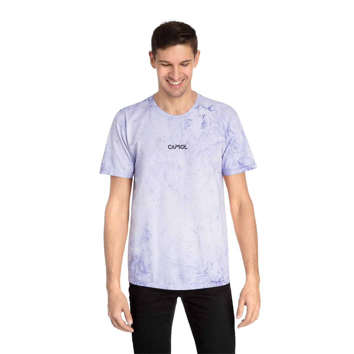 CapSol (front) - black text - Unisex Color Blast T-Shirt