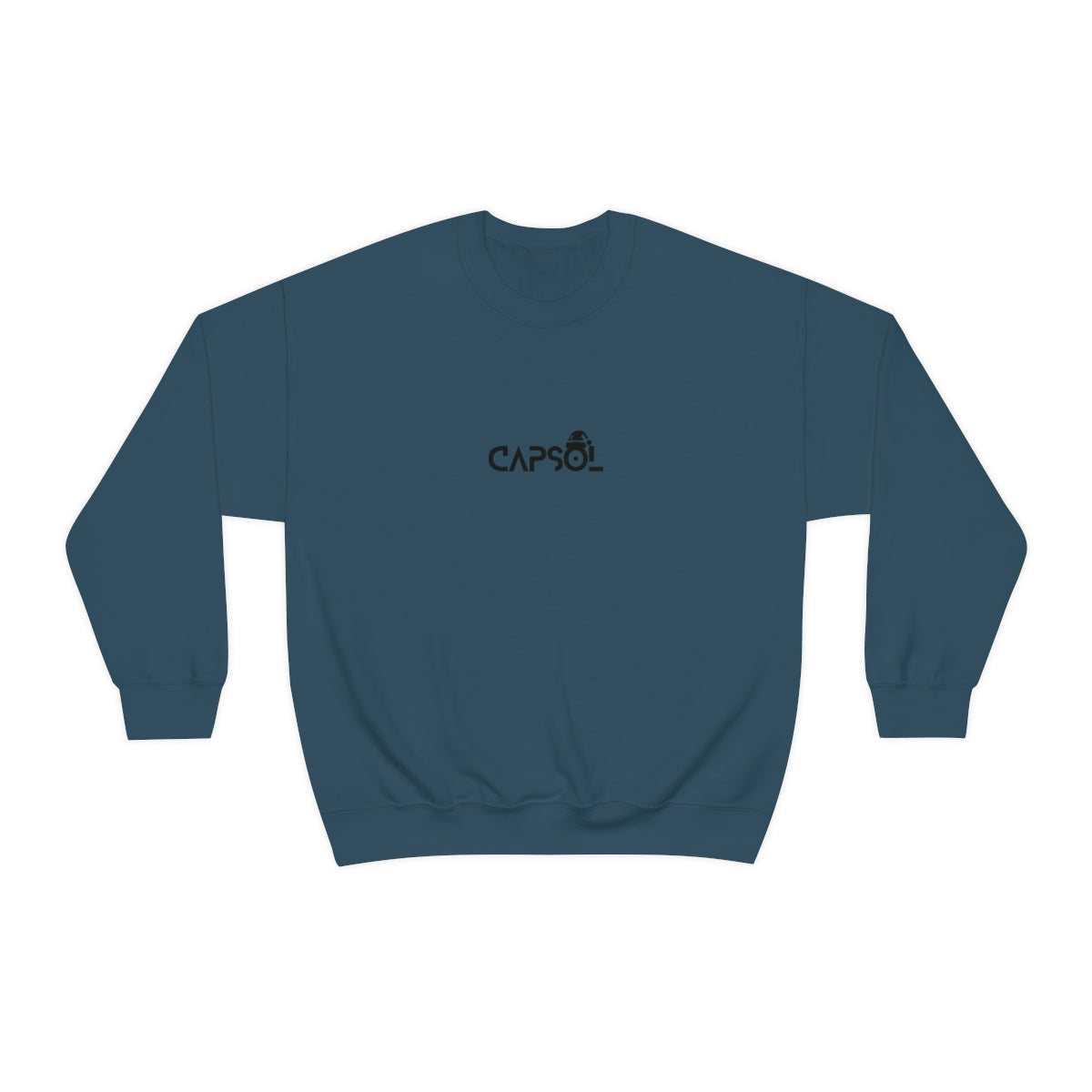 CapSol (front) - black text - XMAS - Unisex Heavy Blend™ Crewneck Sweatshirt