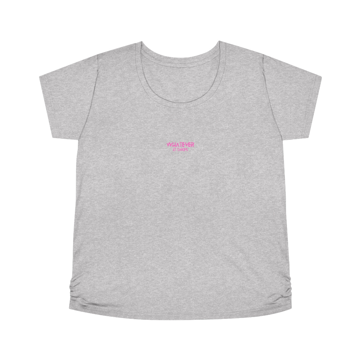 CapSol (front) - pink text - Women's Maternity Tee