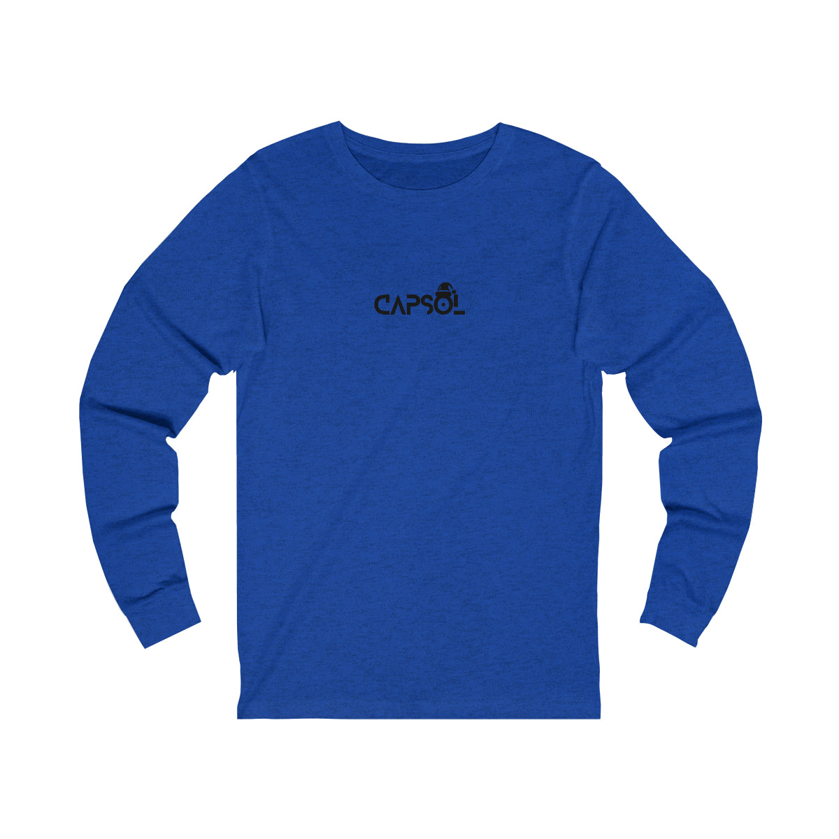 CapSol (front) - black text - XMAS - Unisex Jersey Long Sleeve Tee