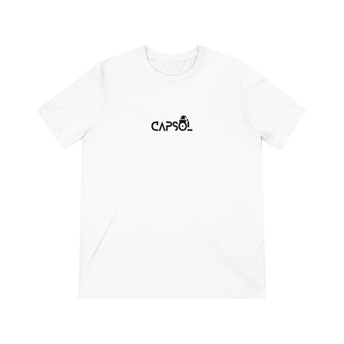 CapSol (front) - black text - XMAS - Unisex Triblend Tee