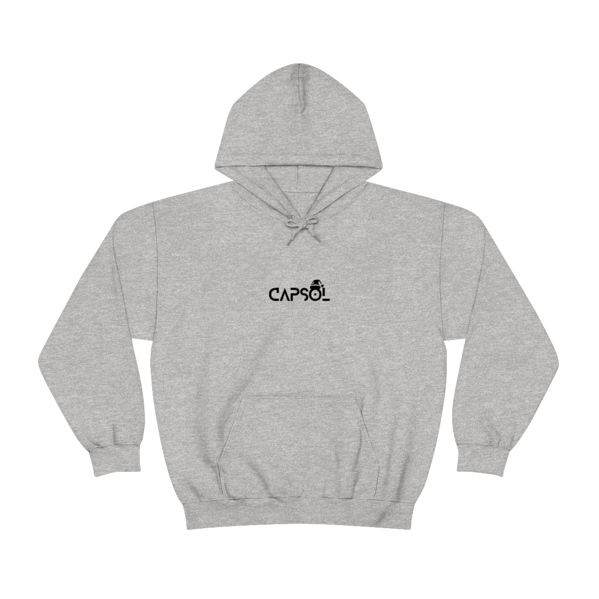 CapSol (front) - black text - XMAS - Unisex Heavy Blend™ Hooded Sweatshirt