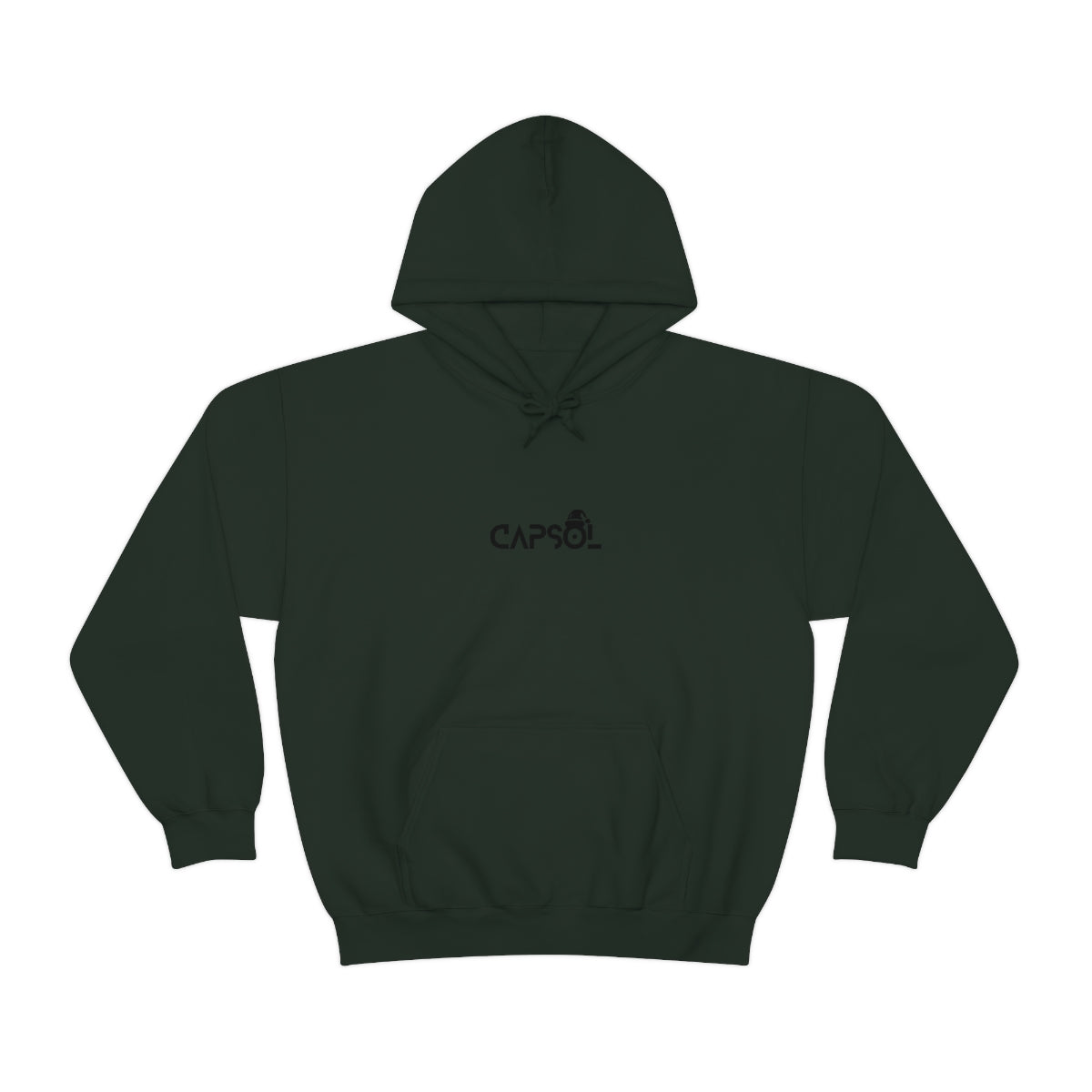 CapSol (front) - black text - XMAS - Unisex Heavy Blend™ Hooded Sweatshirt