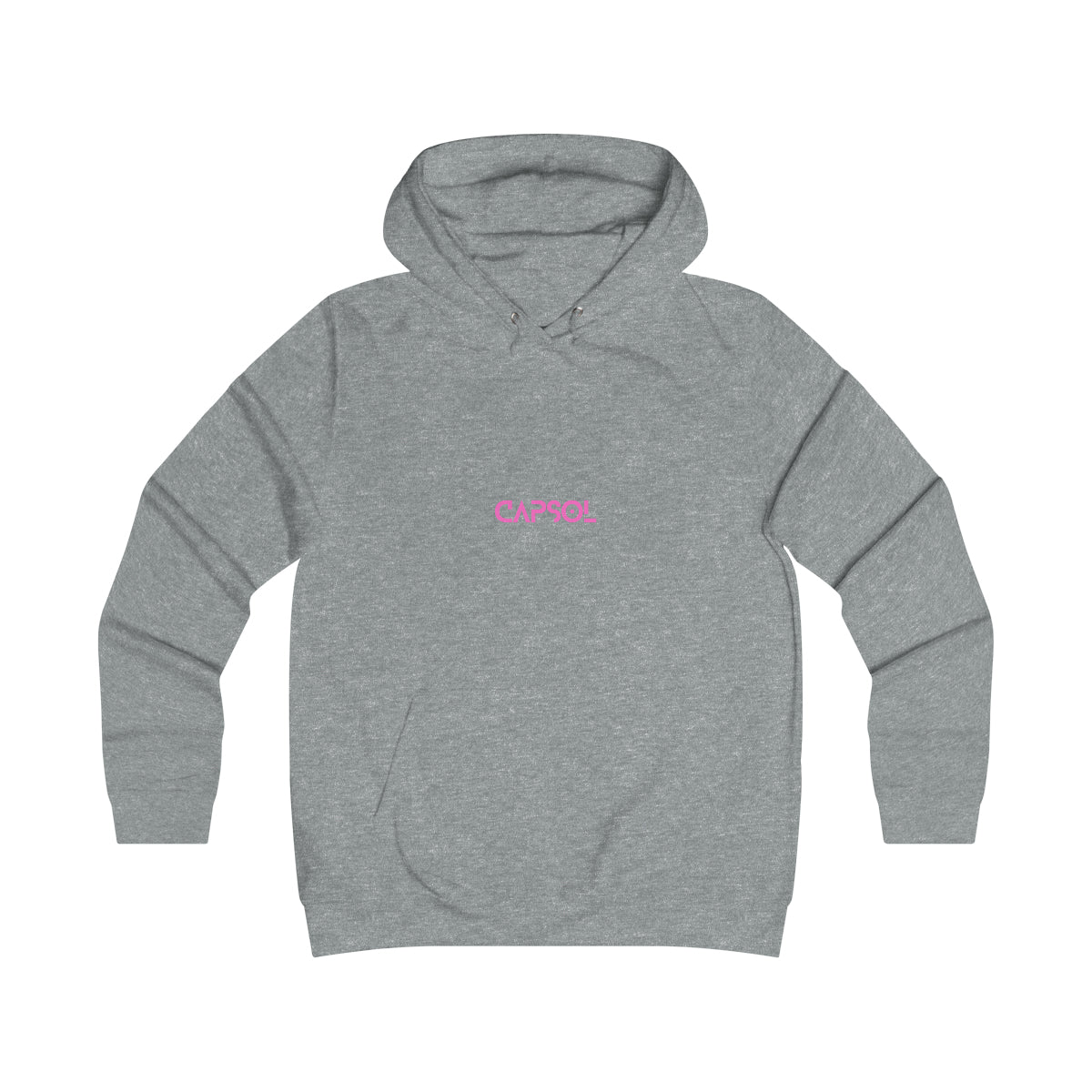 CapSol (front) - pink text - Hoodie