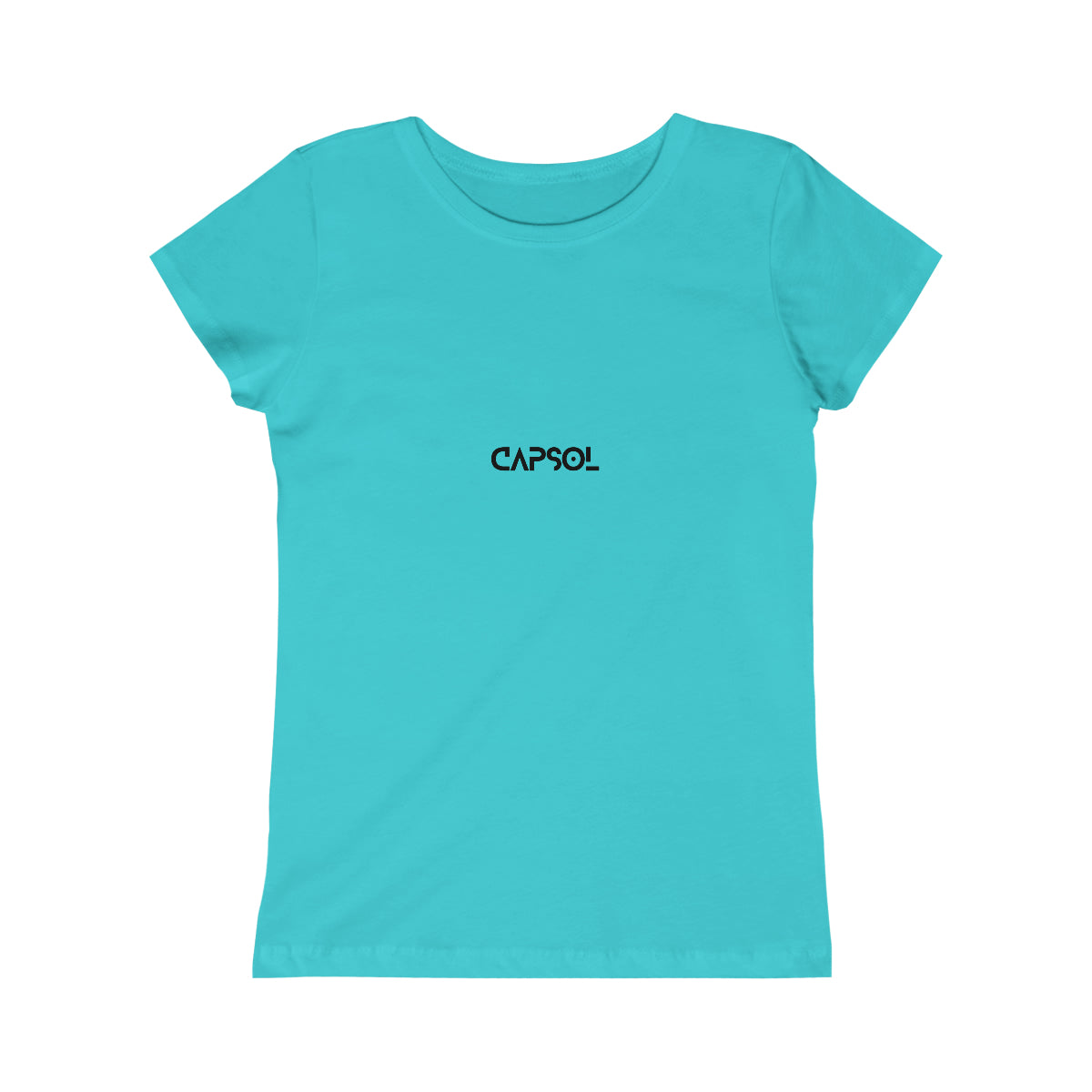 CapSol (front) - black text - GIRLS Princess Tee