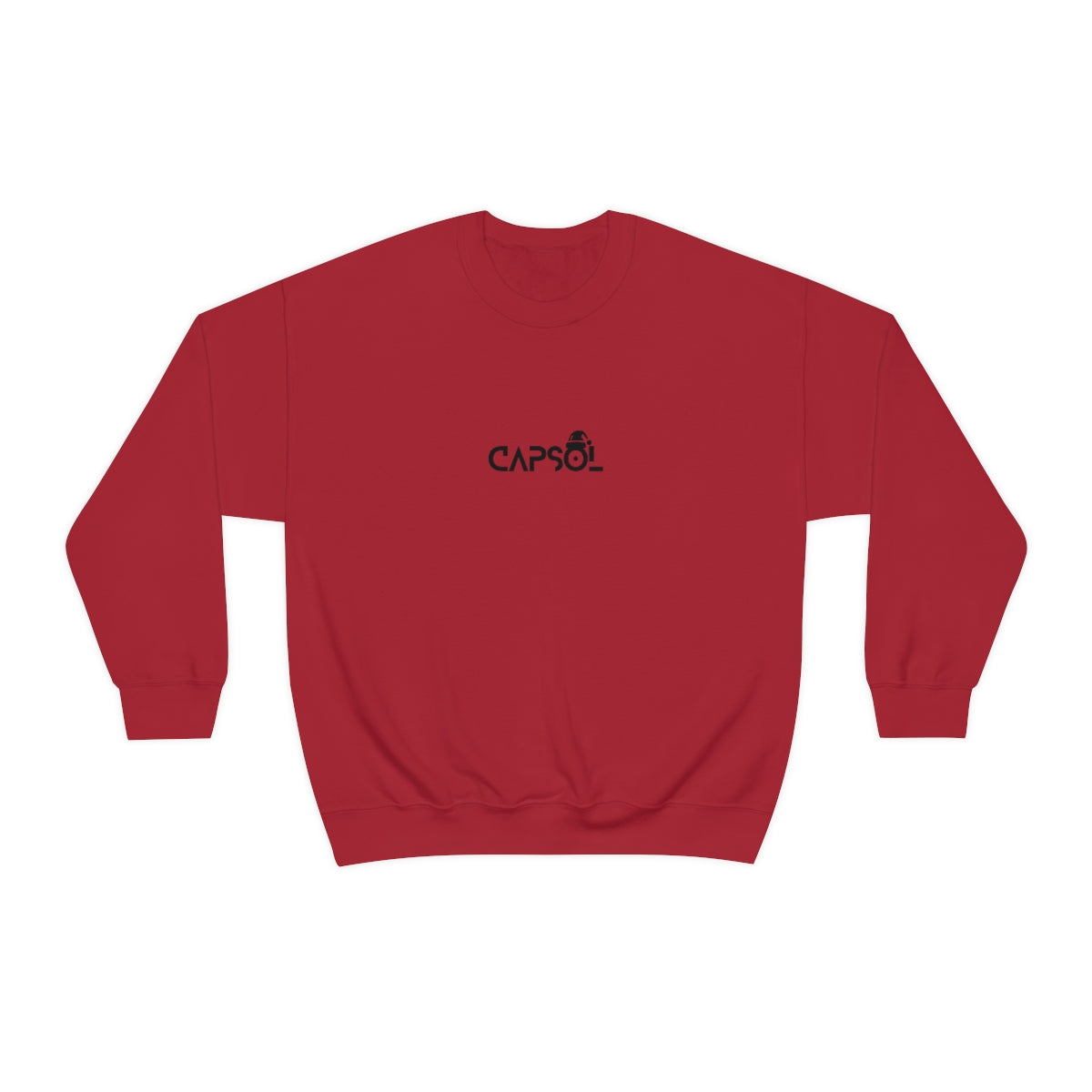 CapSol (front) - black text - XMAS - Unisex Heavy Blend™ Crewneck Sweatshirt