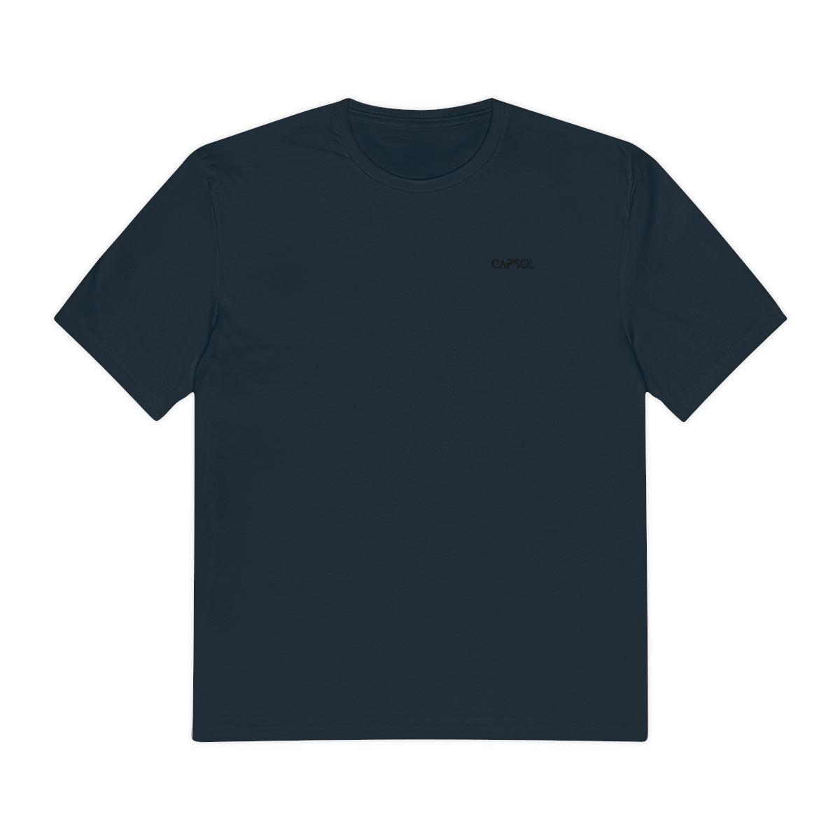 CapSol (front left) - black text - Perfect Weight® Tee