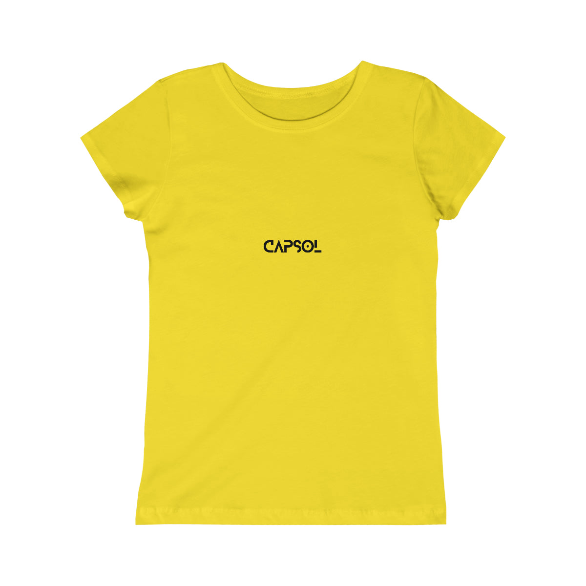 CapSol (front) - black text - GIRLS Princess Tee