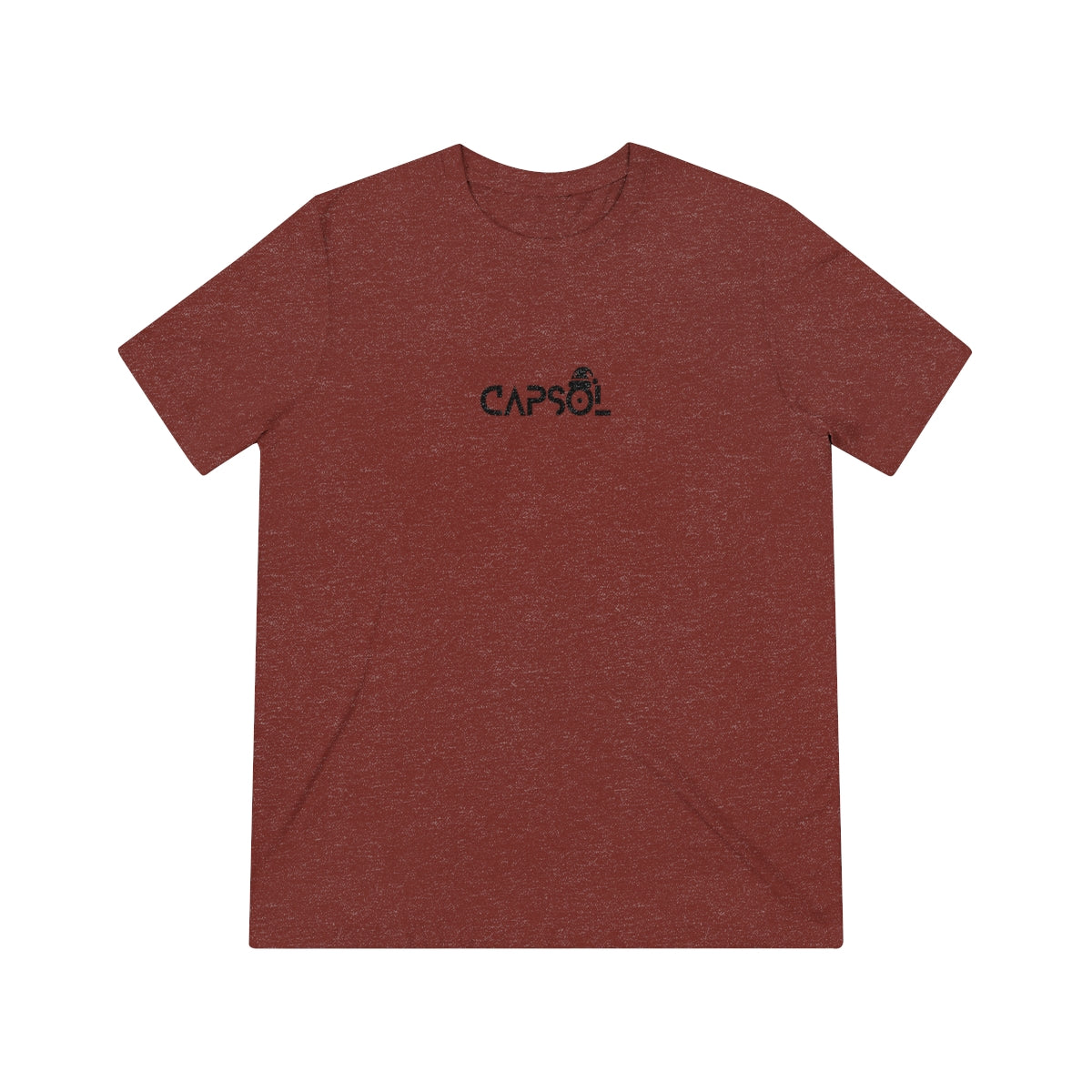CapSol (front) - black text - XMAS - Unisex Triblend Tee