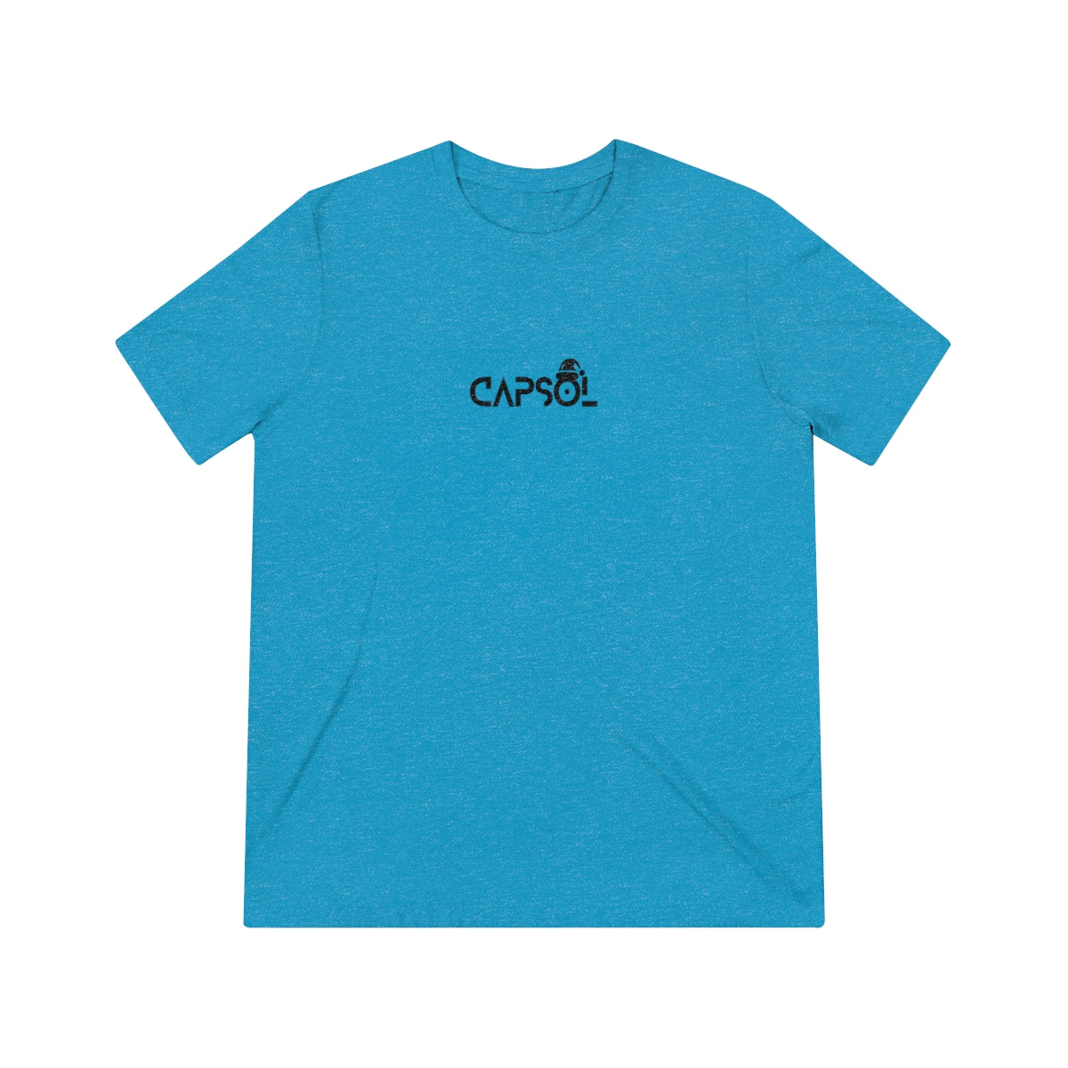 CapSol (front) - black text - XMAS - Unisex Triblend Tee