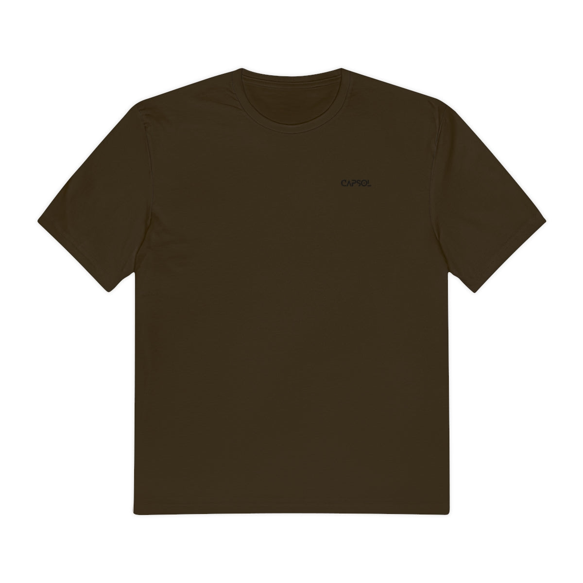 CapSol (front left) - black text - Perfect Weight® Tee