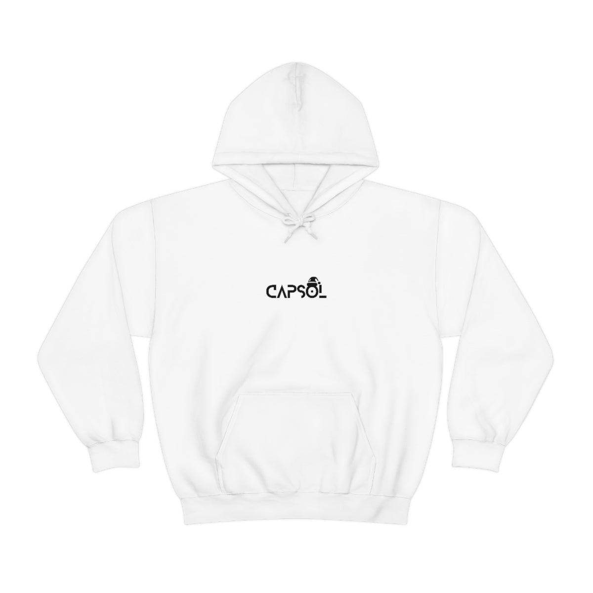 CapSol (front) - black text - XMAS - Unisex Heavy Blend™ Hooded Sweatshirt