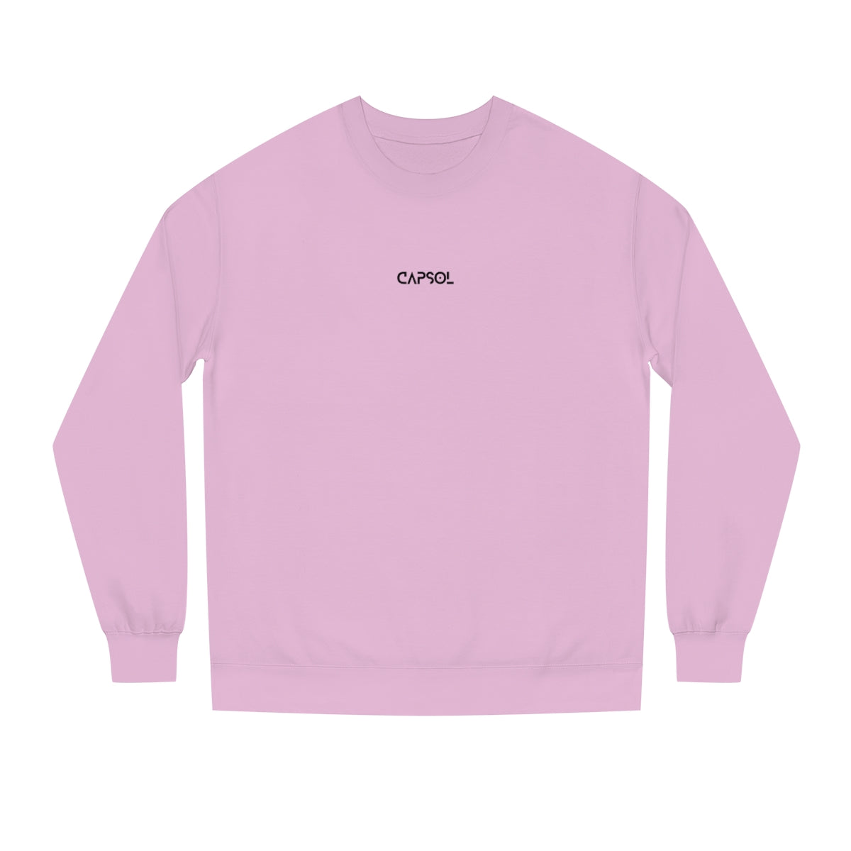 CapSol (front) - black text - Unisex Crew Neck Sweatshirt INDEPENDENT