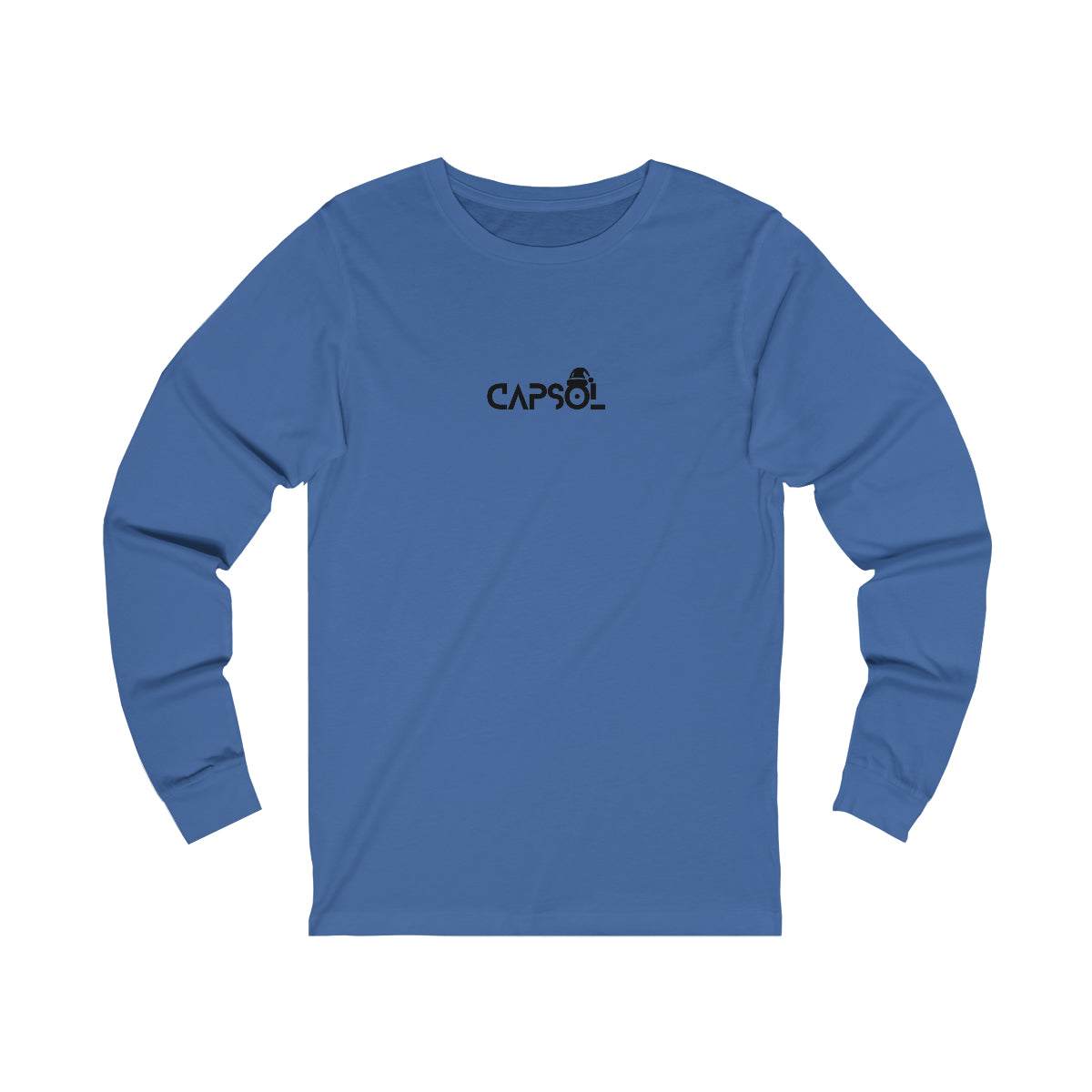 CapSol (front) - black text - XMAS - Unisex Jersey Long Sleeve Tee