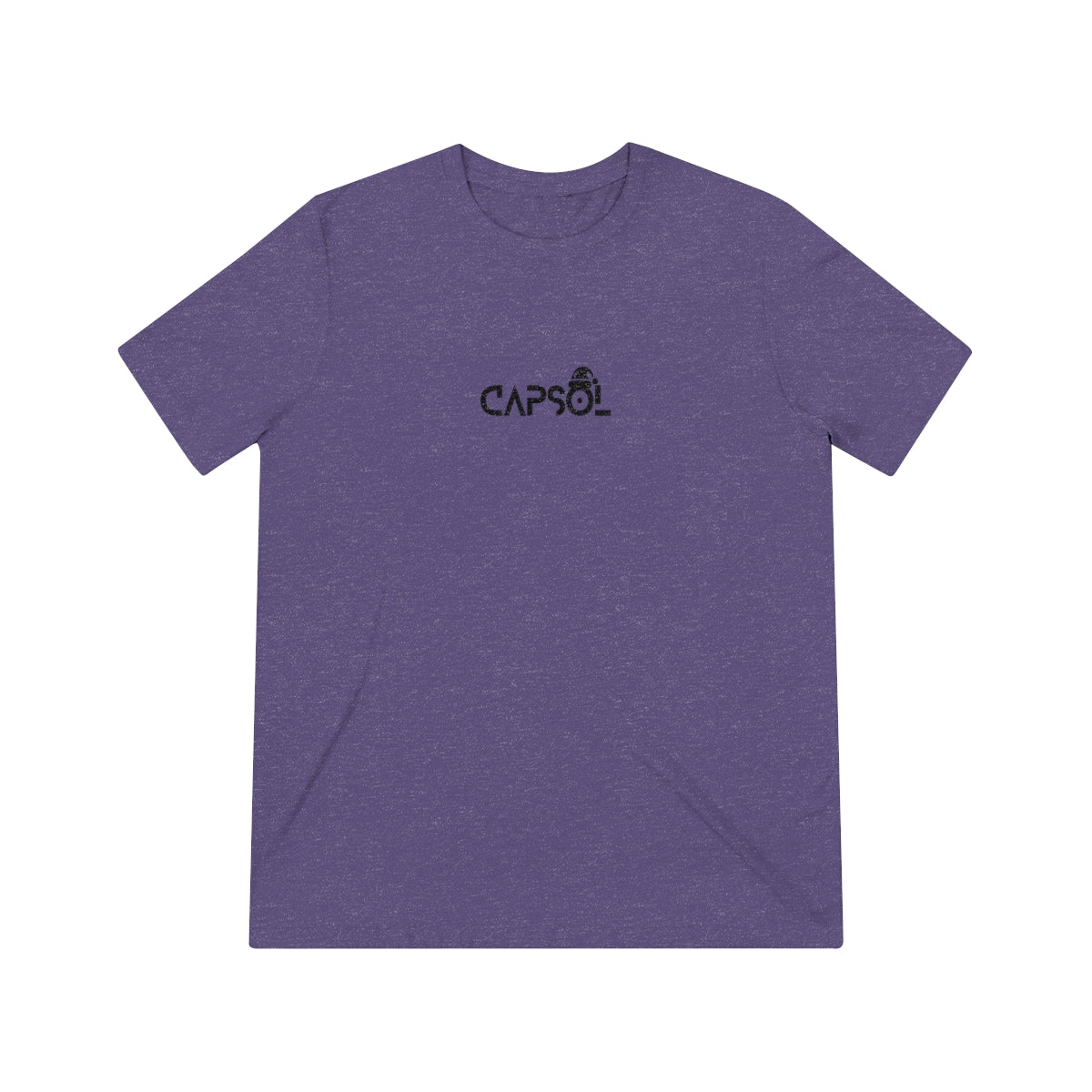 CapSol (front) - black text - XMAS - Unisex Triblend Tee