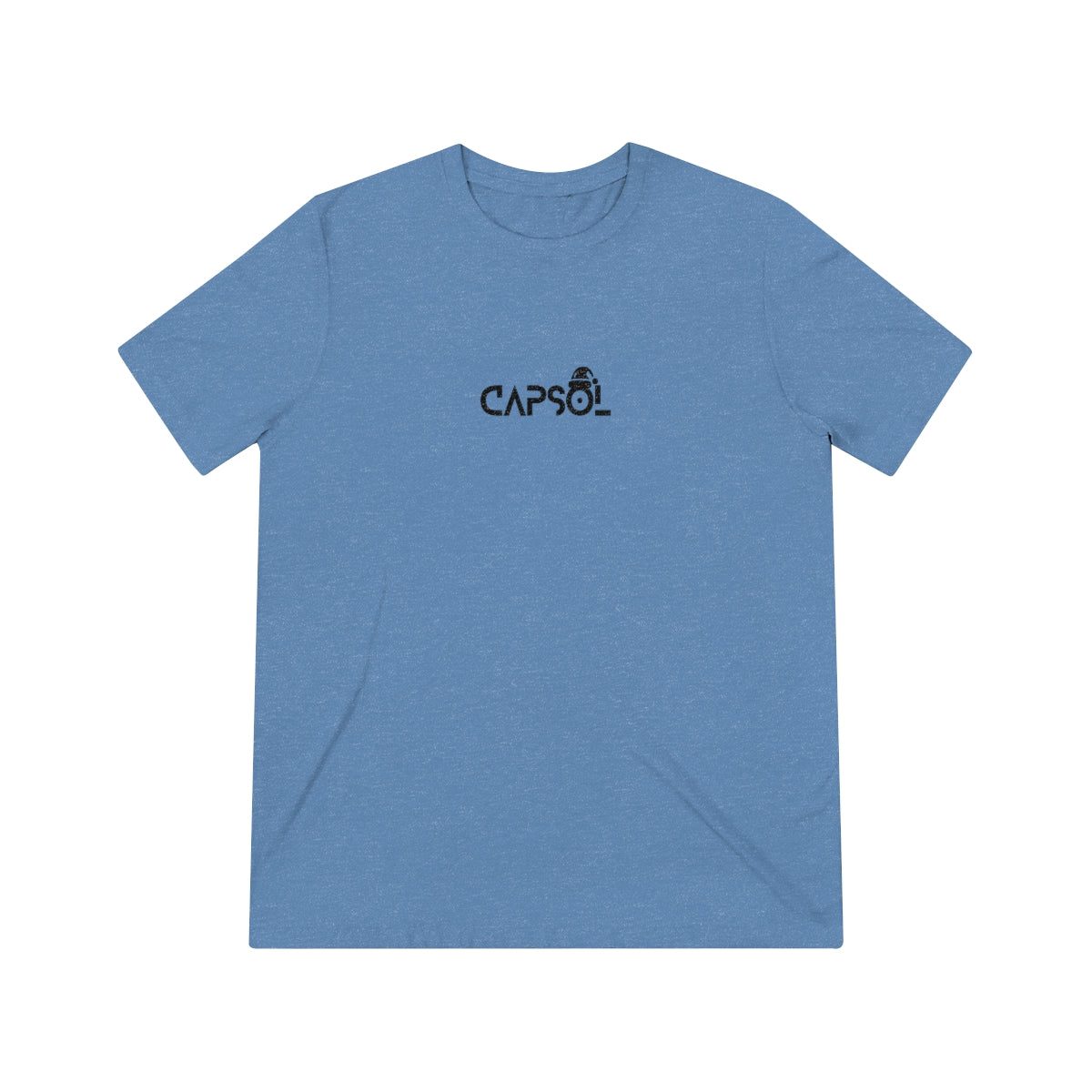 CapSol (front) - black text - XMAS - Unisex Triblend Tee