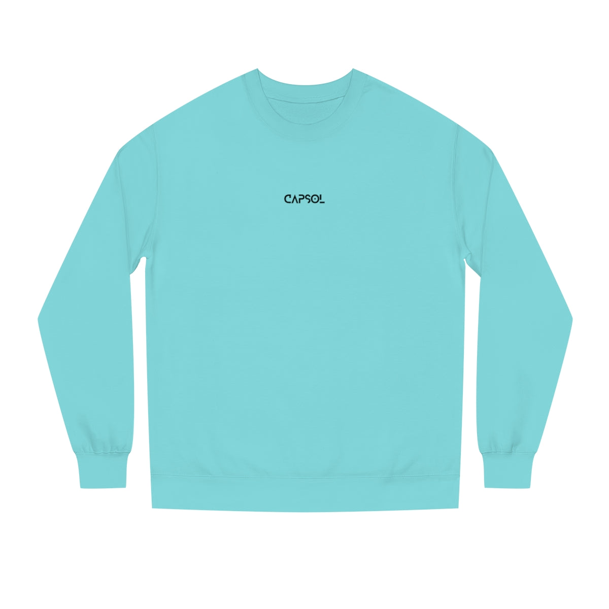 CapSol (front) - black text - Unisex Crew Neck Sweatshirt INDEPENDENT