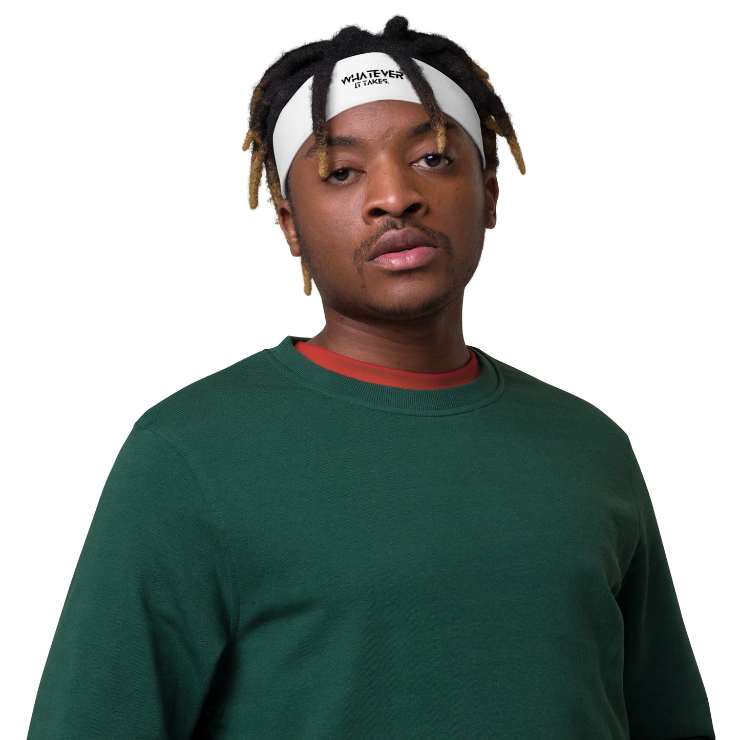 Whatever it takes - black text - Headband