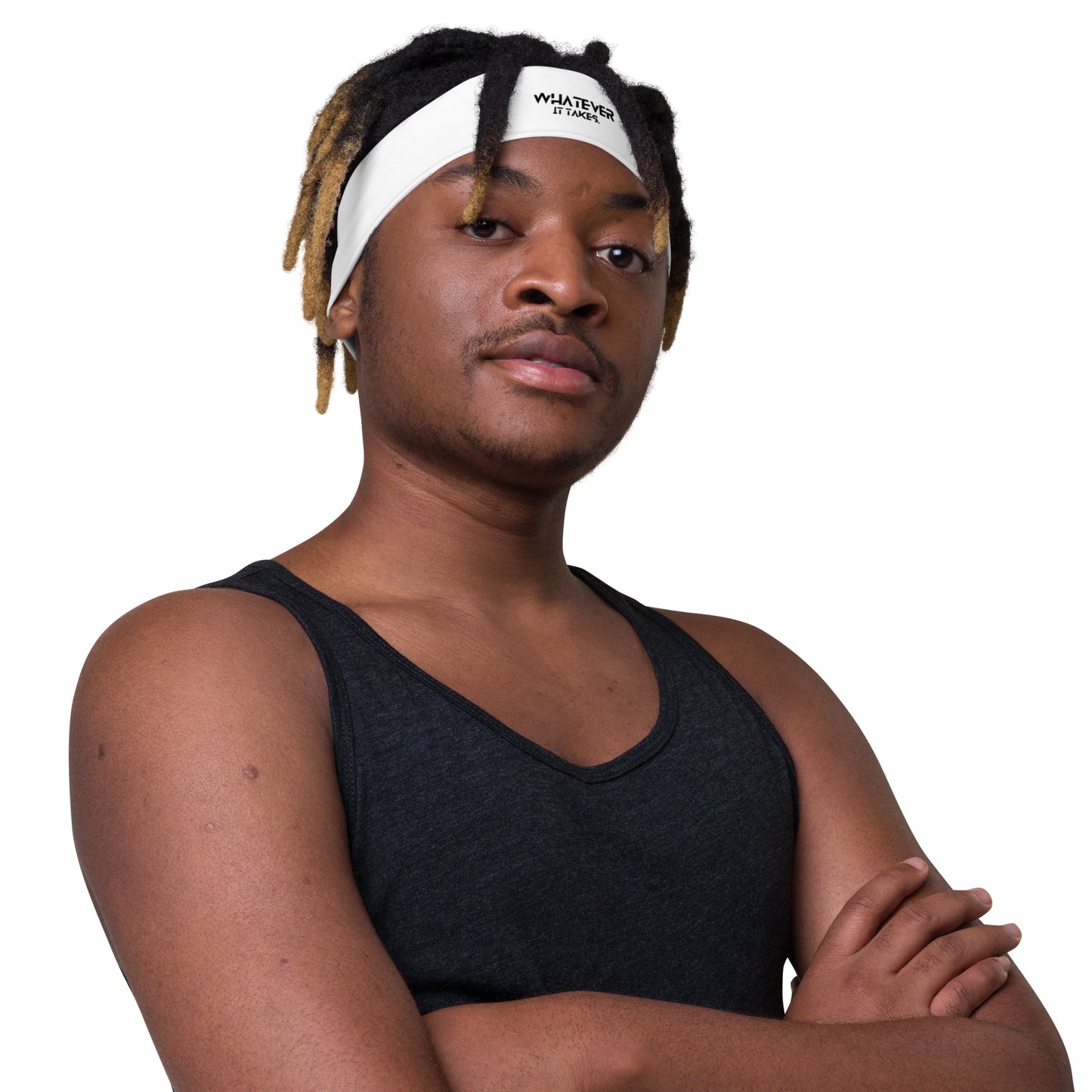 Whatever it takes - black text - Headband
