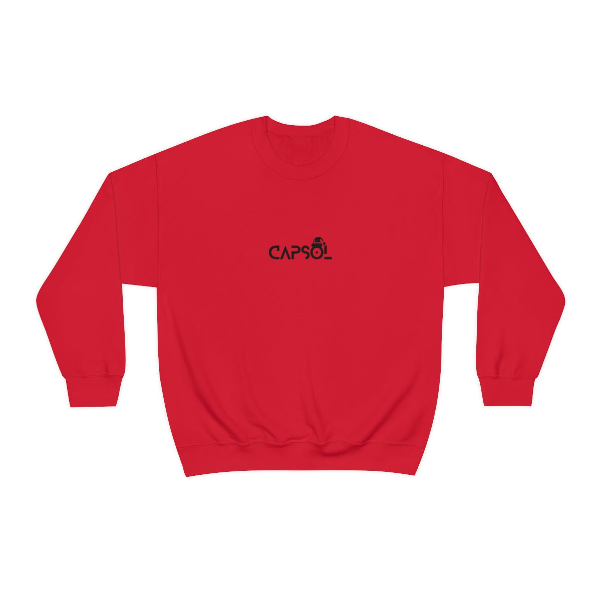 CapSol (front) - black text - XMAS - Unisex Heavy Blend™ Crewneck Sweatshirt