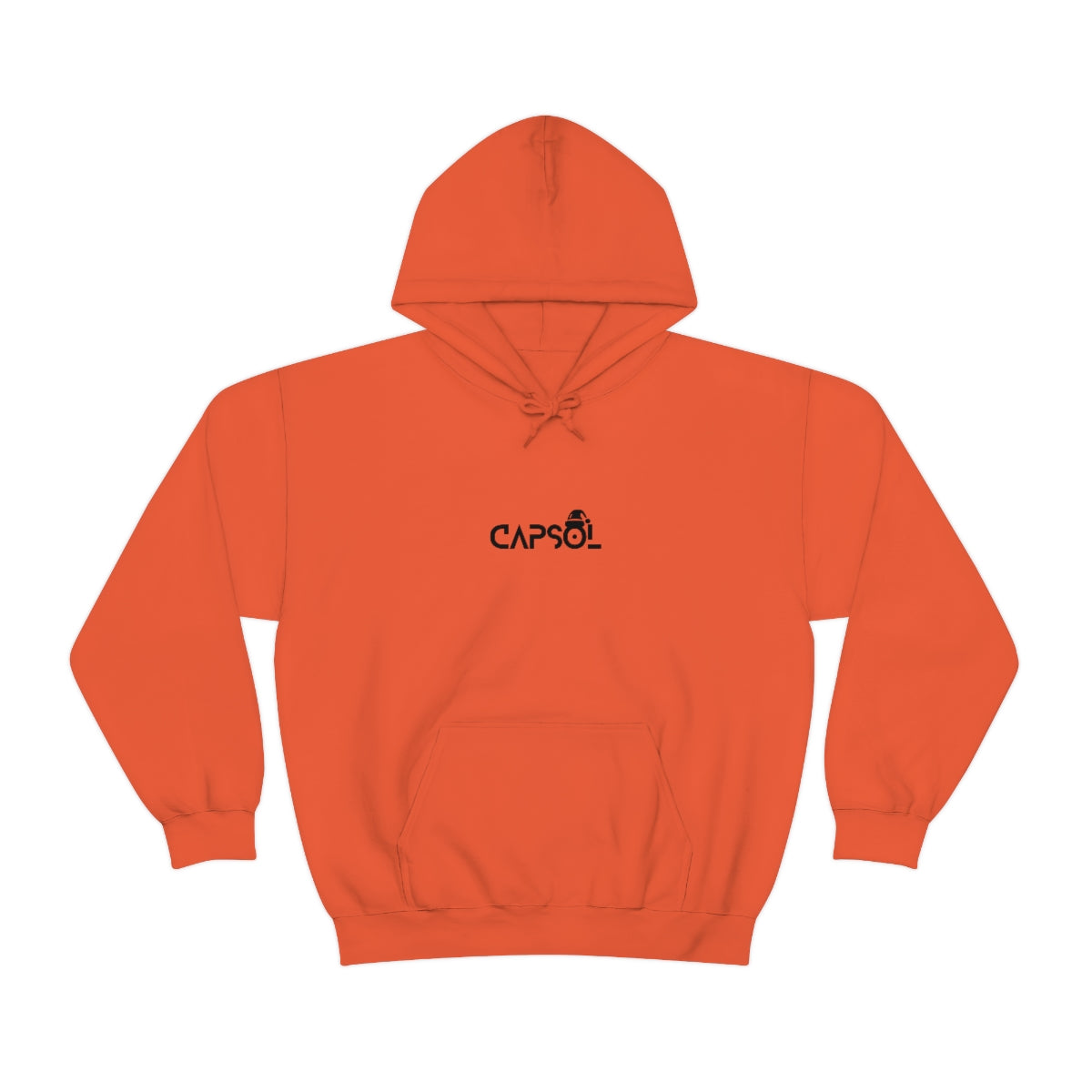 CapSol (front) - black text - XMAS - Unisex Heavy Blend™ Hooded Sweatshirt