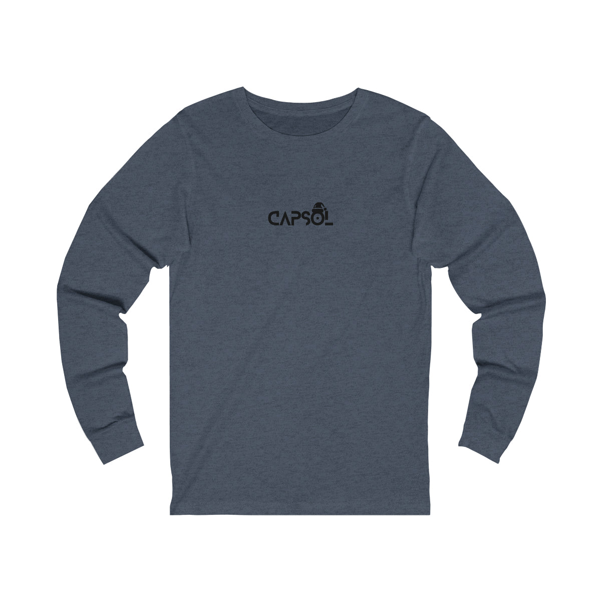CapSol (front) - black text - XMAS - Unisex Jersey Long Sleeve Tee