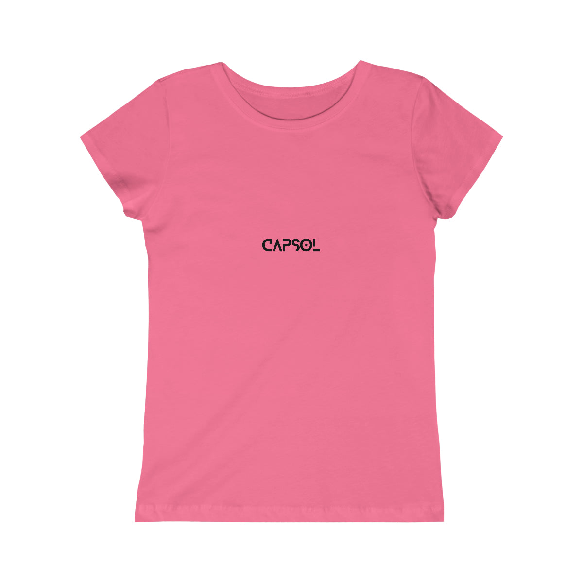 CapSol (front) - black text - GIRLS Princess Tee