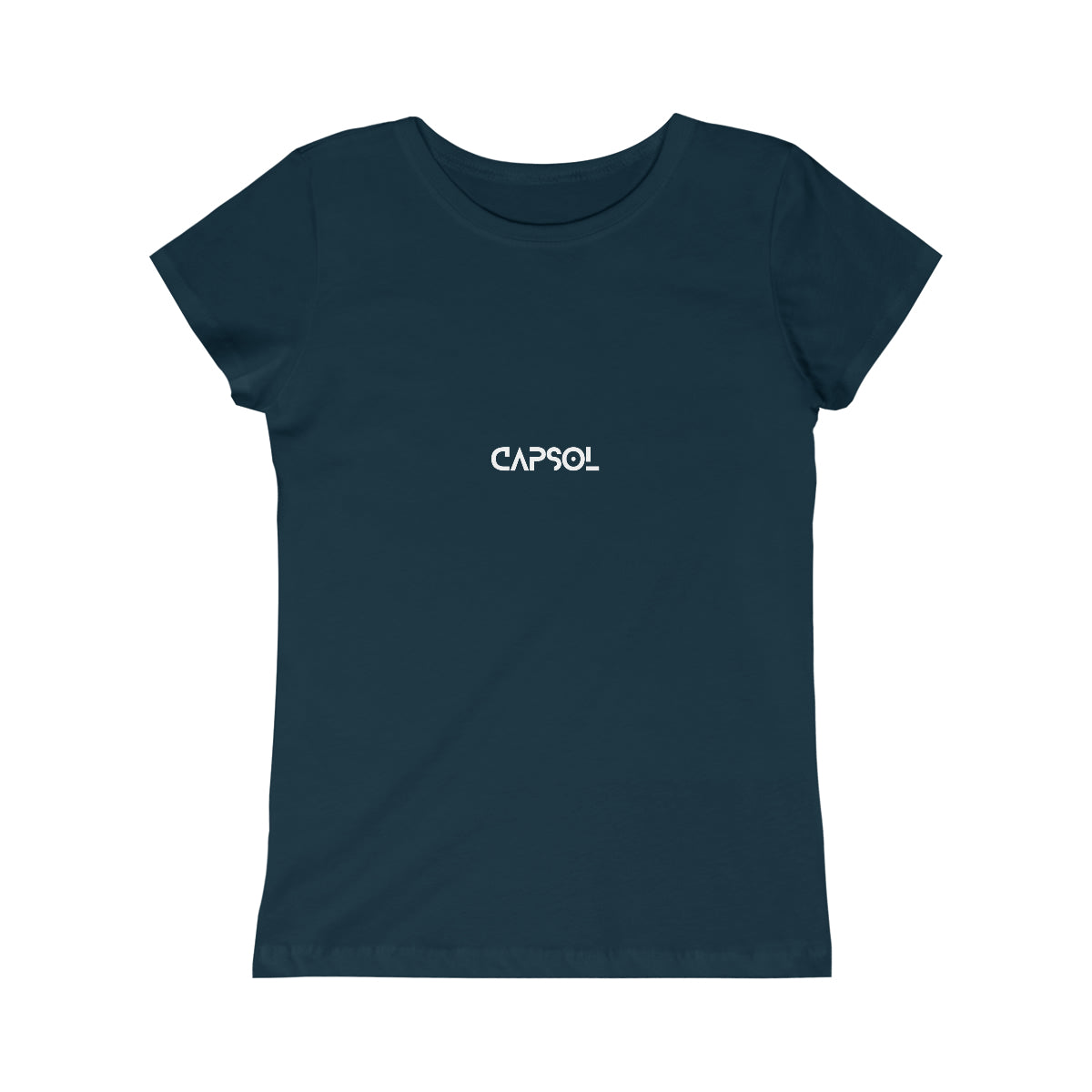 CapSol (front) - black text - GIRLS Princess Tee