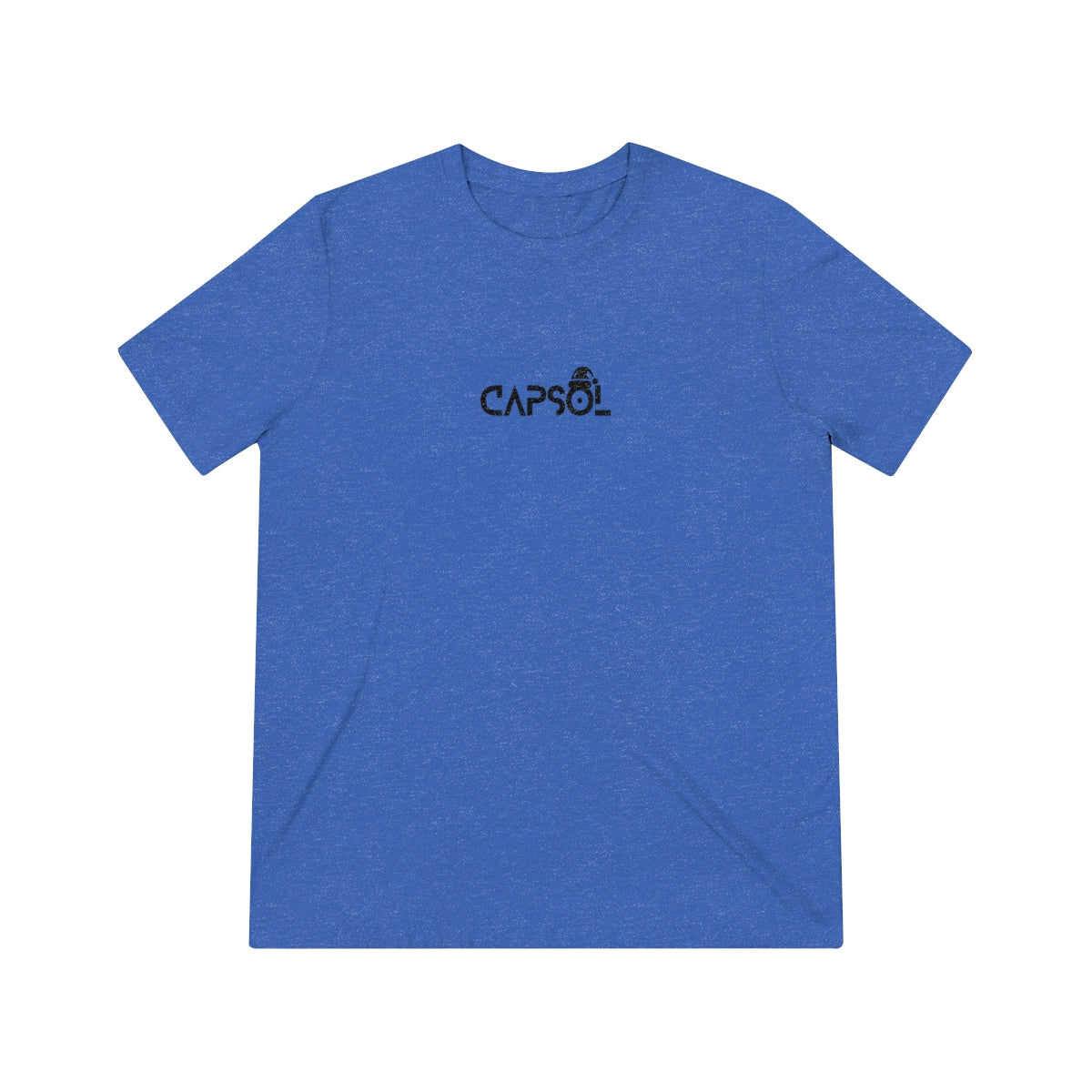 CapSol (front) - black text - XMAS - Unisex Triblend Tee