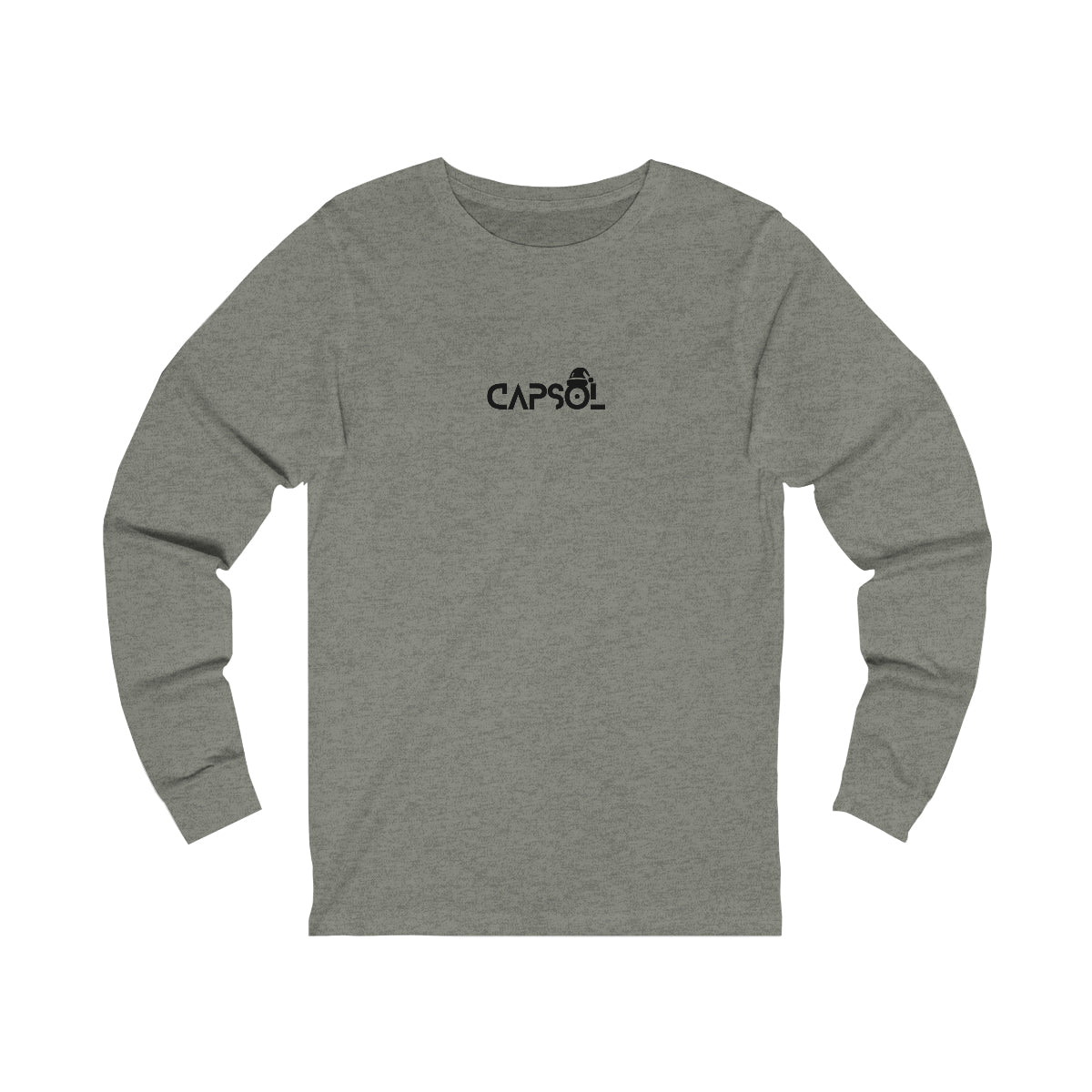 CapSol (front) - black text - XMAS - Unisex Jersey Long Sleeve Tee