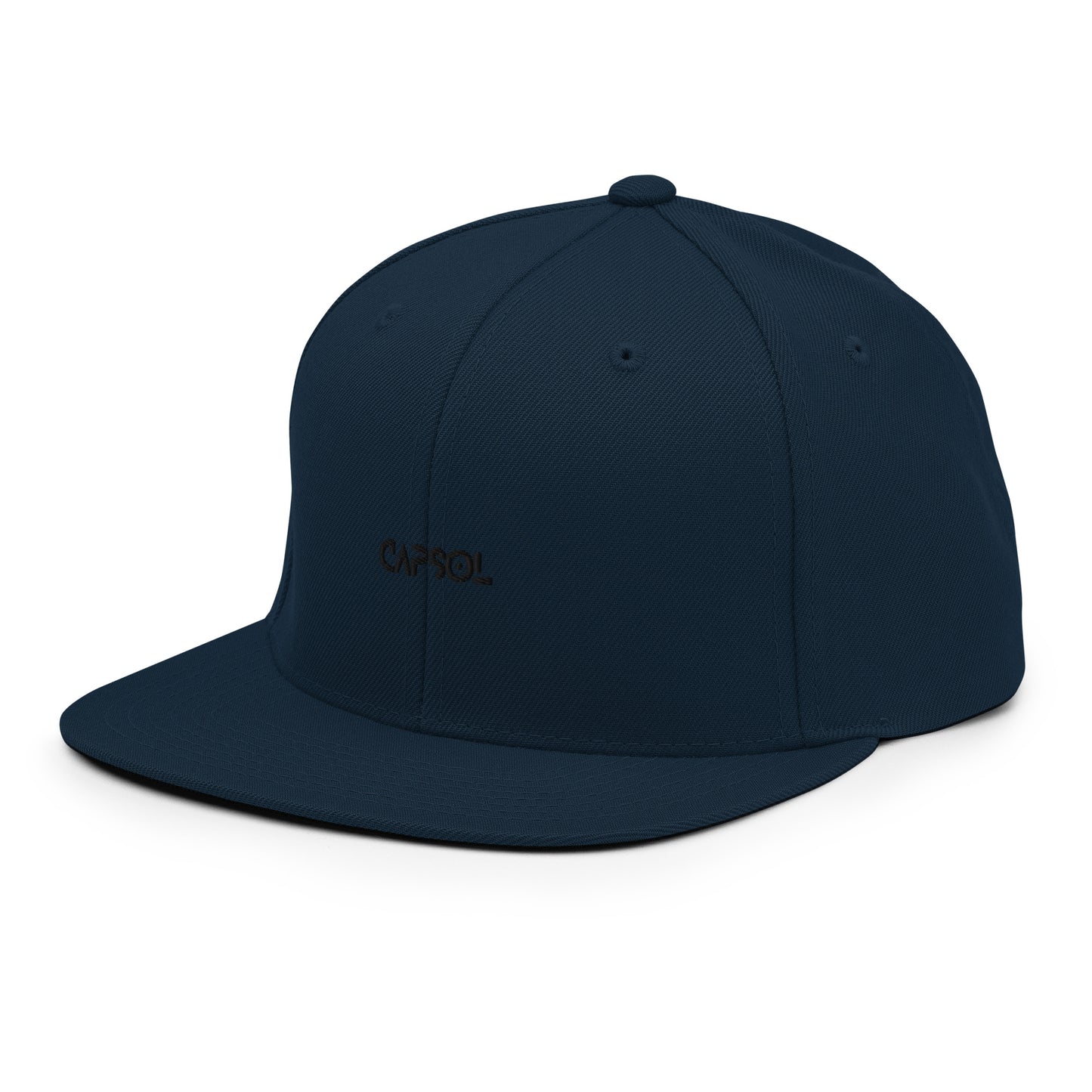 CapSol - black thread - Snapback hat