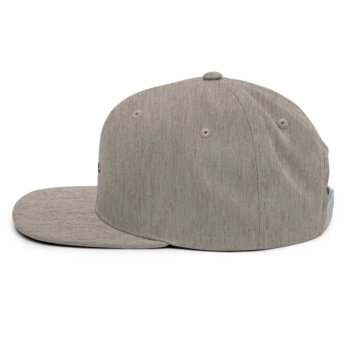 CapSol - black thread - Snapback hat