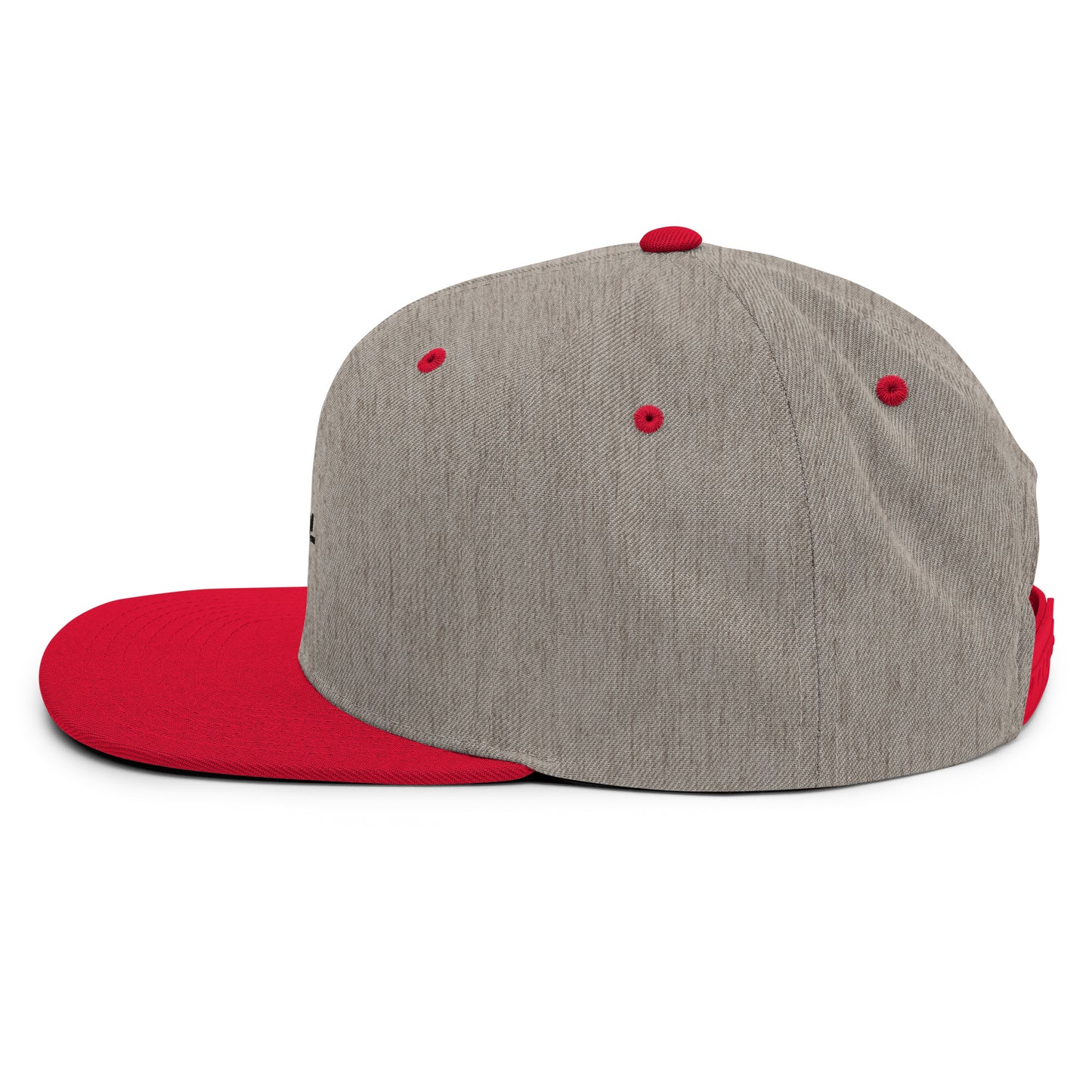 CapSol - black thread - Snapback hat