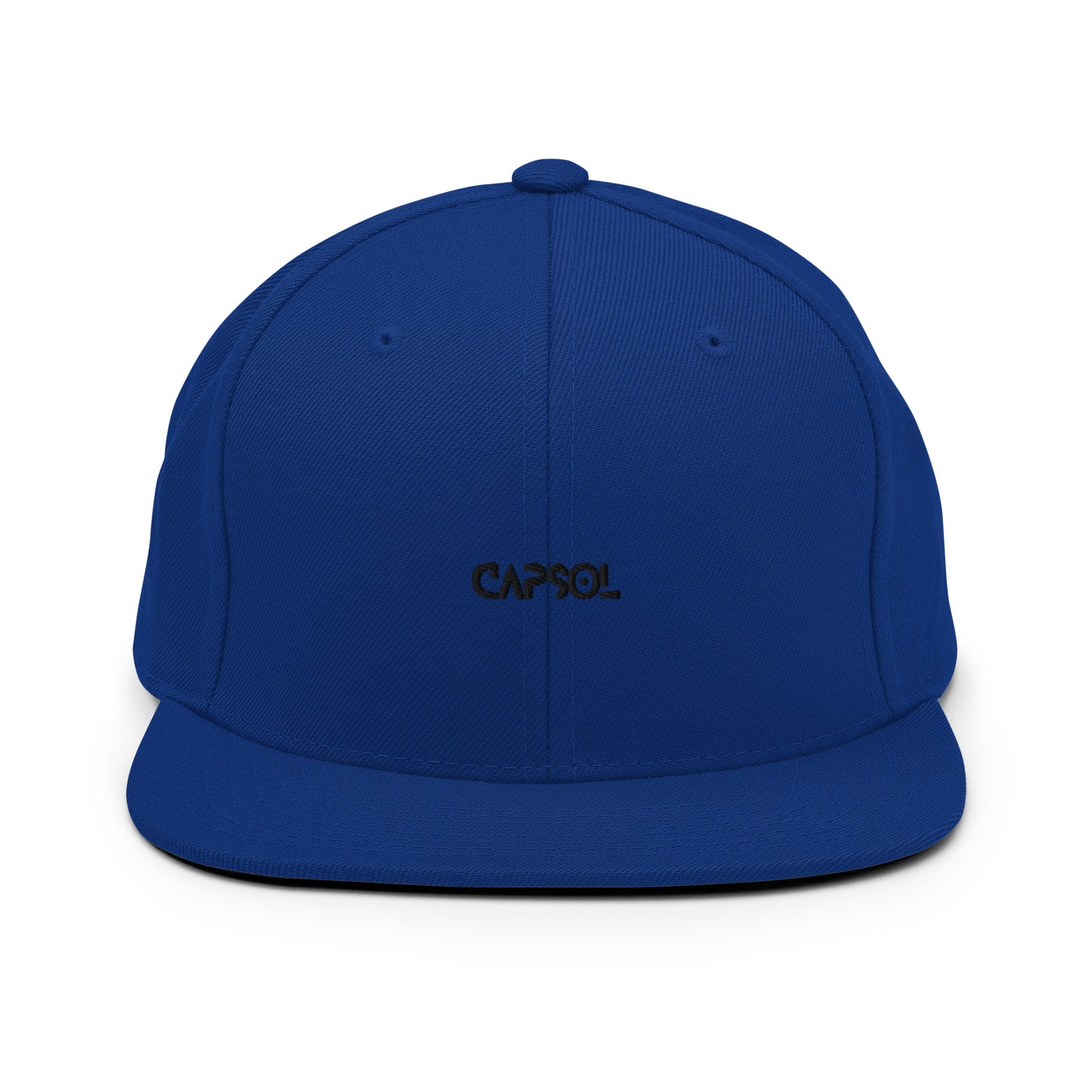 CapSol - black thread - Snapback hat