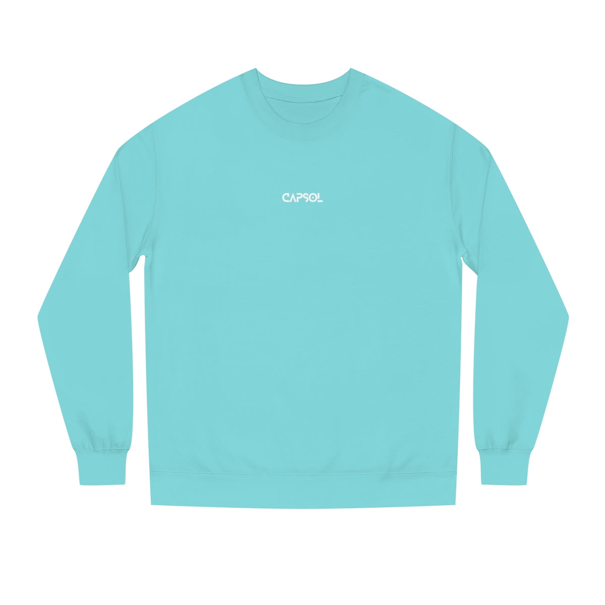 CapSol (front) - white text - Unisex Crew Neck Sweatshirt INDEPENDENT