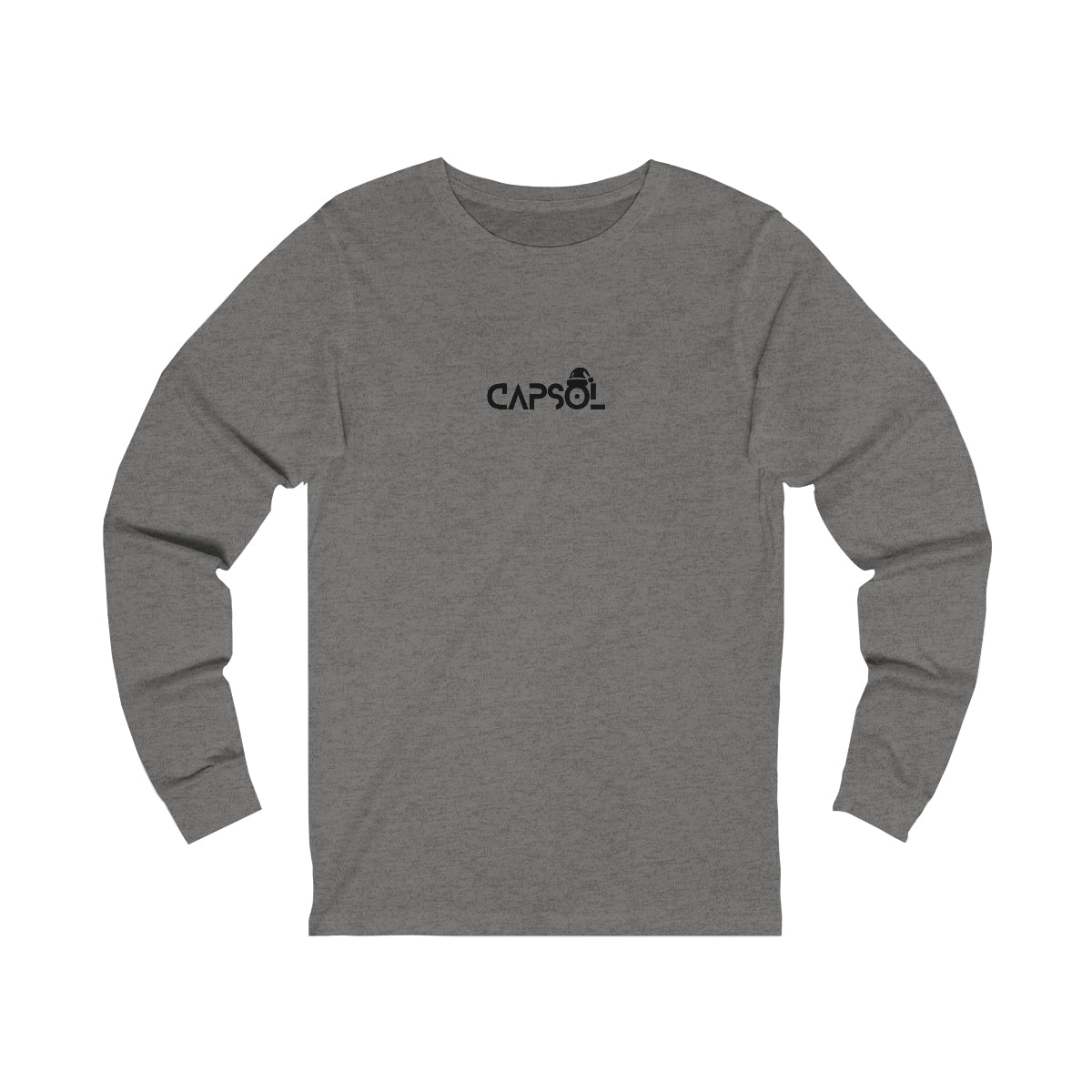 CapSol (front) - black text - XMAS - Unisex Jersey Long Sleeve Tee