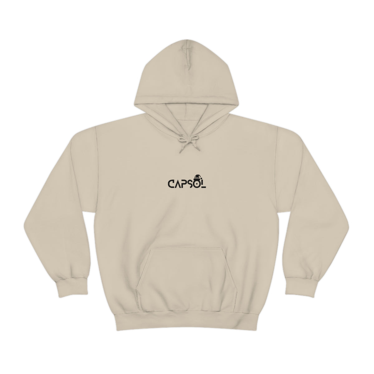 CapSol (front) - black text - XMAS - Unisex Heavy Blend™ Hooded Sweatshirt