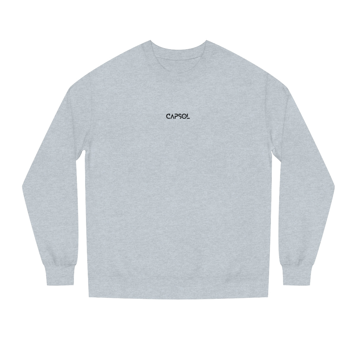 CapSol (front) - black text - Unisex Crew Neck Sweatshirt INDEPENDENT