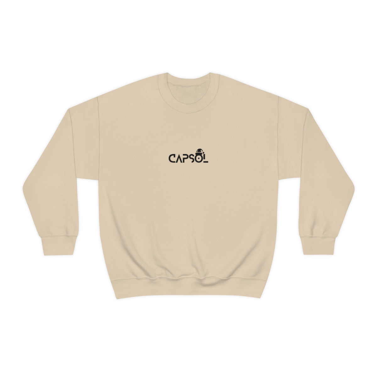 CapSol (front) - black text - XMAS - Unisex Heavy Blend™ Crewneck Sweatshirt