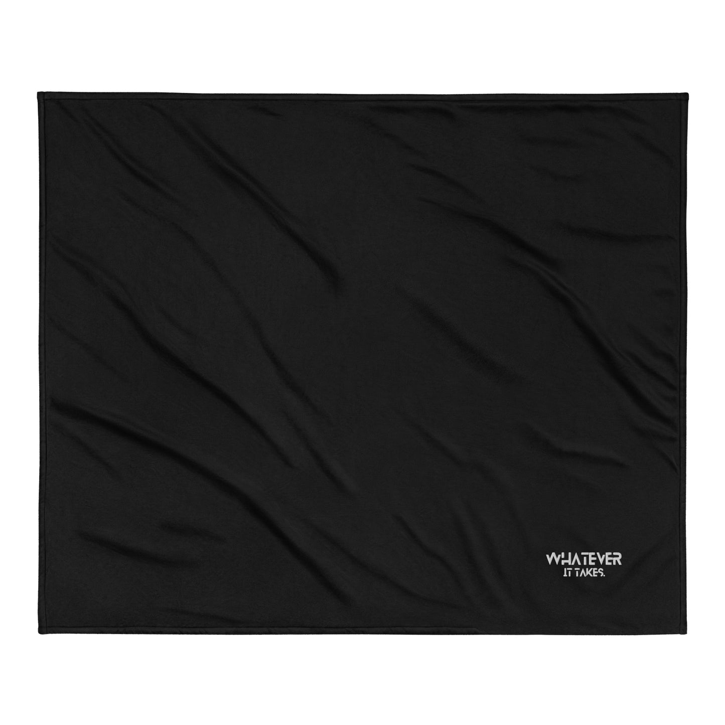 Whatever it takes - white thread - Premium sherpa blanket - PORT AUTHORITY