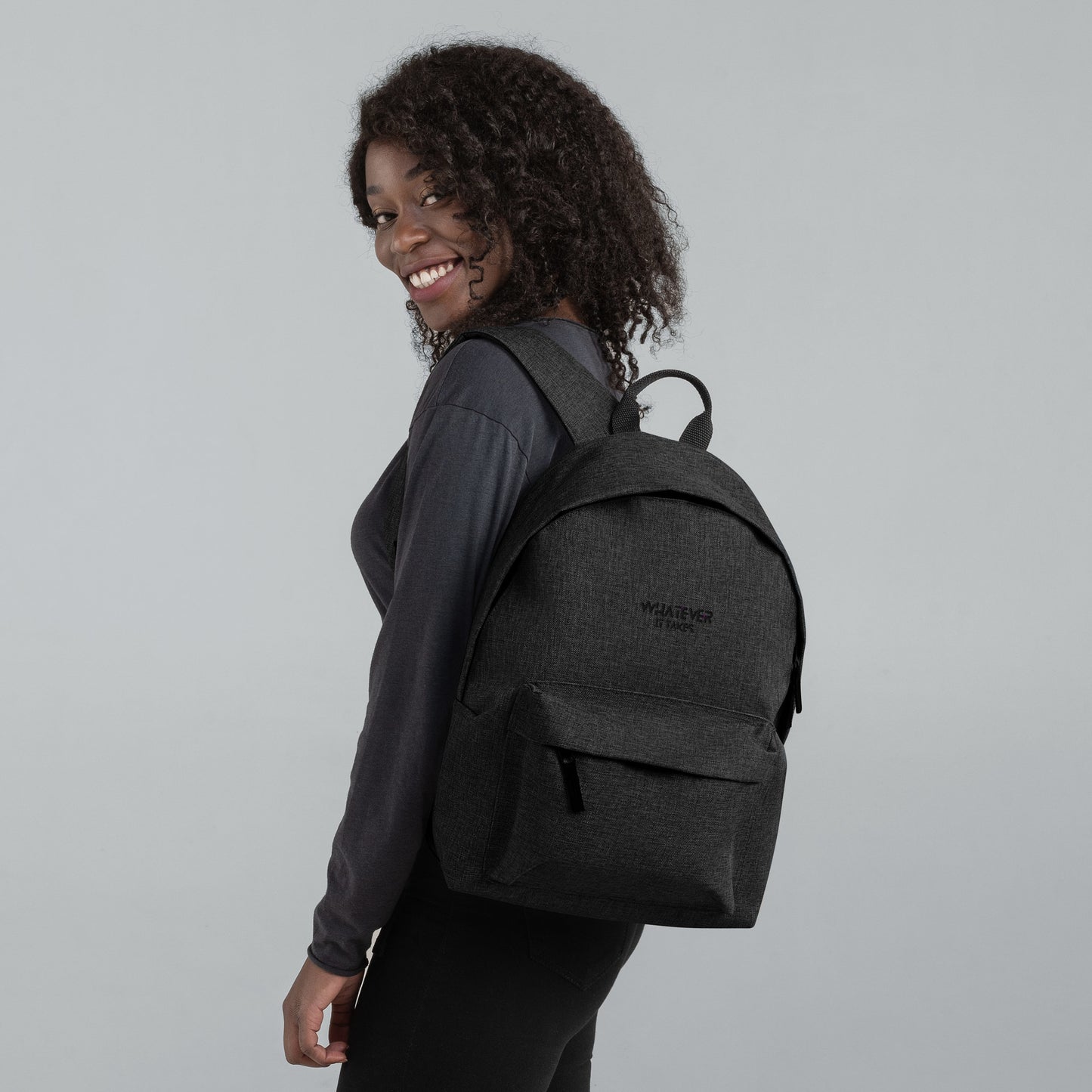Whatever it takes - Embroidered Backpack