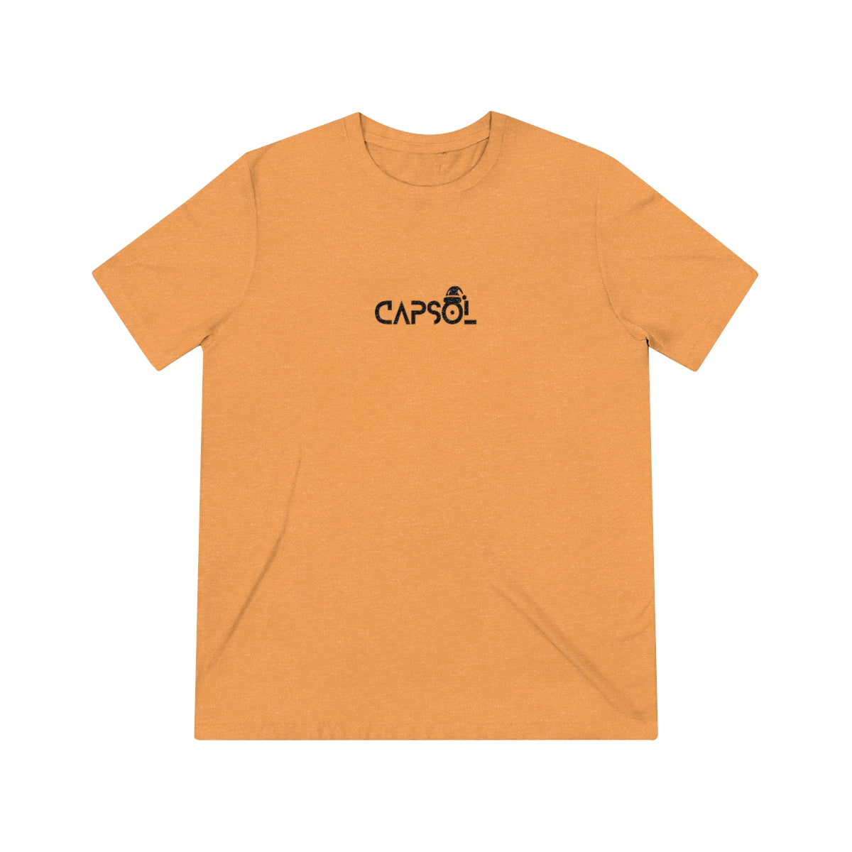 CapSol (front) - black text - XMAS - Unisex Triblend Tee
