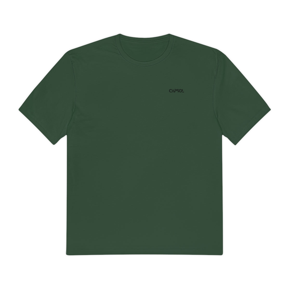 CapSol (front left) - black text - Perfect Weight® Tee