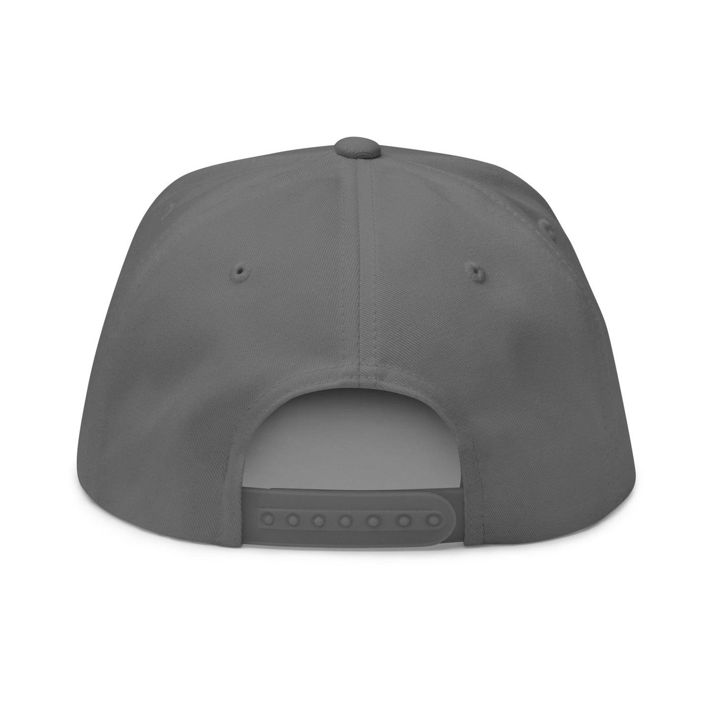 CapSol - black thread - Flat Bill Snapback