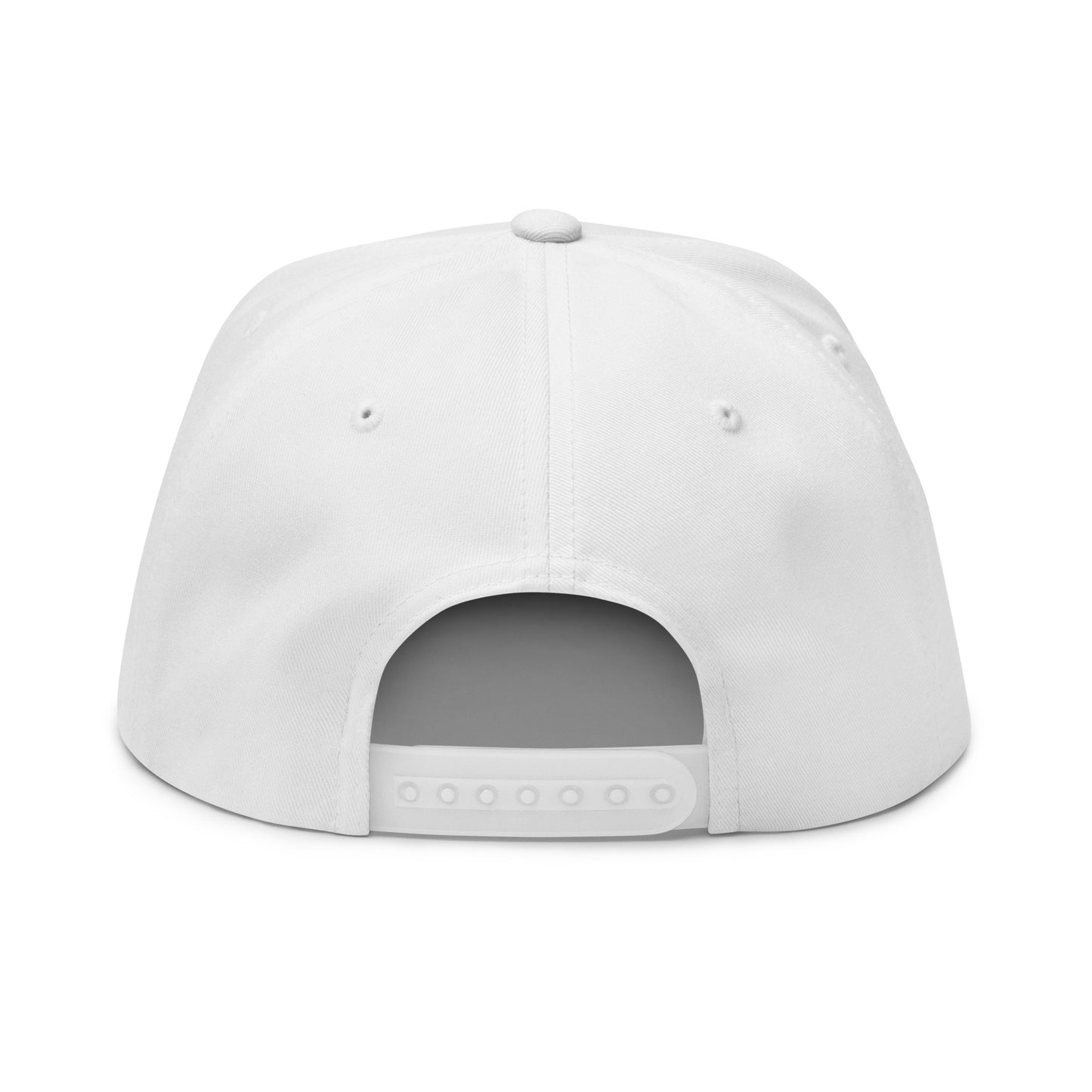 CapSol - black thread - Flat Bill Snapback