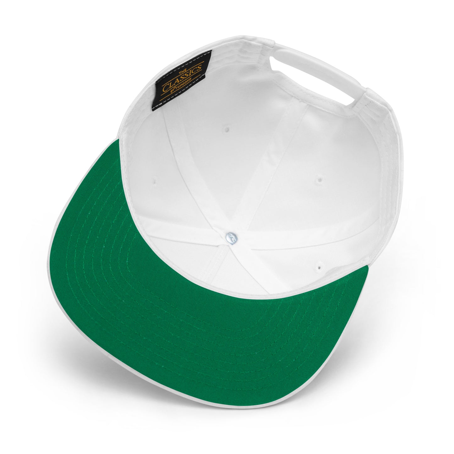 CapSol - black thread - Flat Bill Snapback
