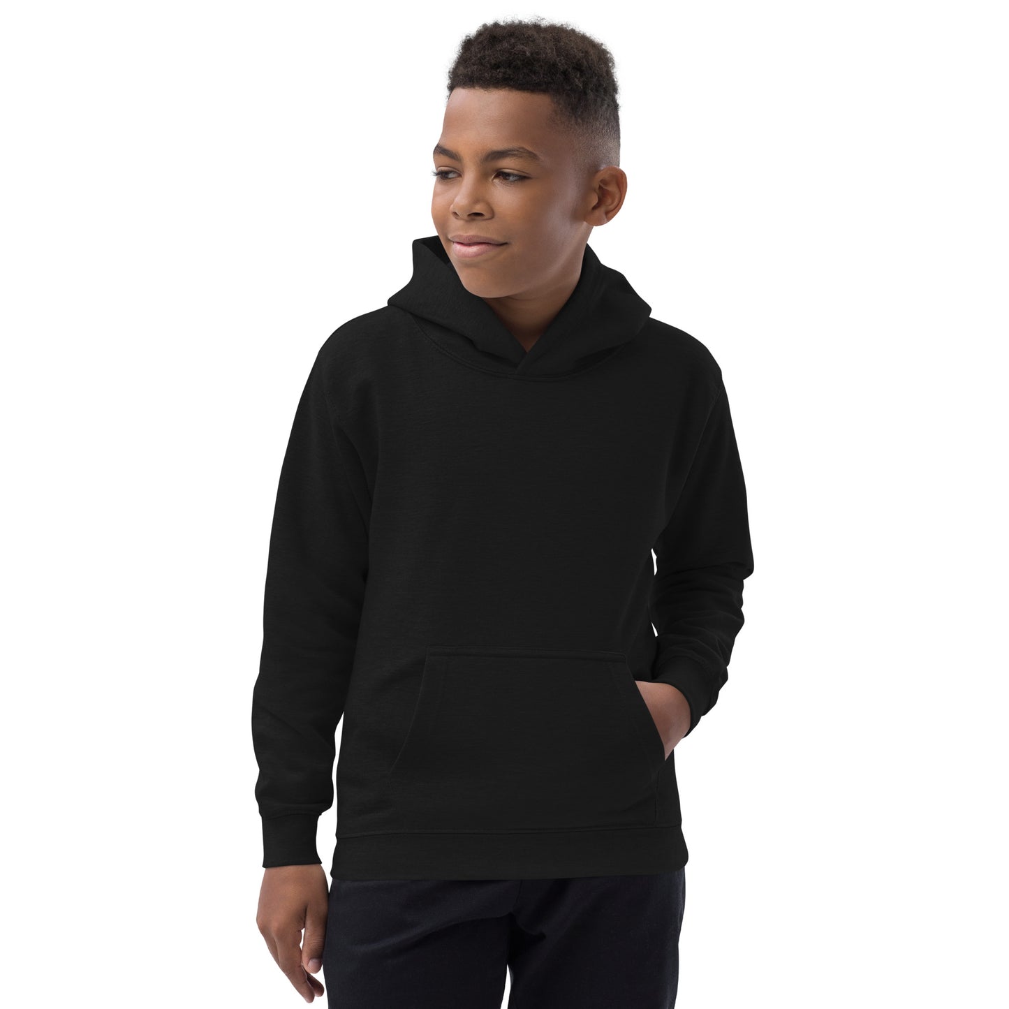 CapSol (back) - white text - Kids Hoodie