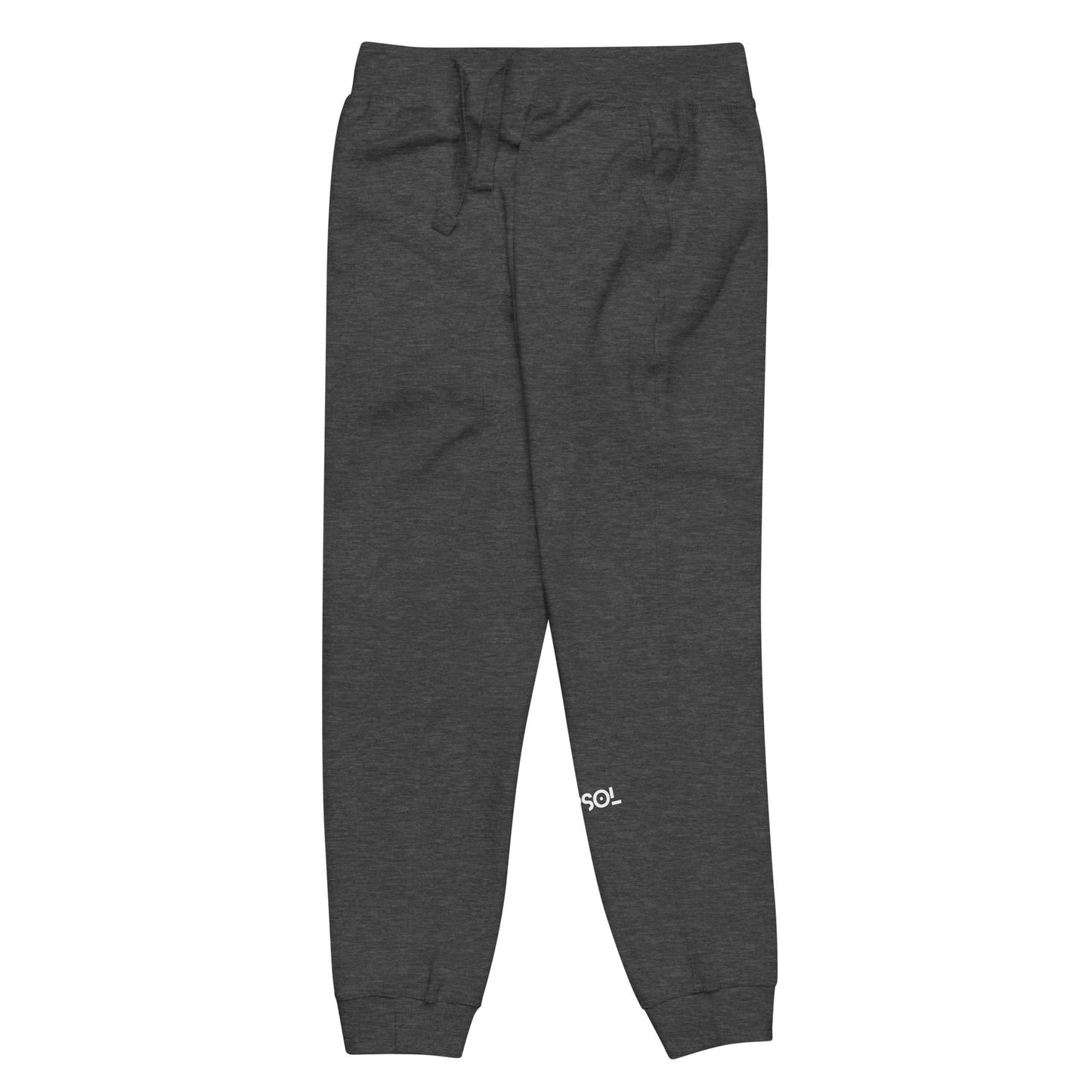 CapSol (front left) - white thread - fleece sweatpants